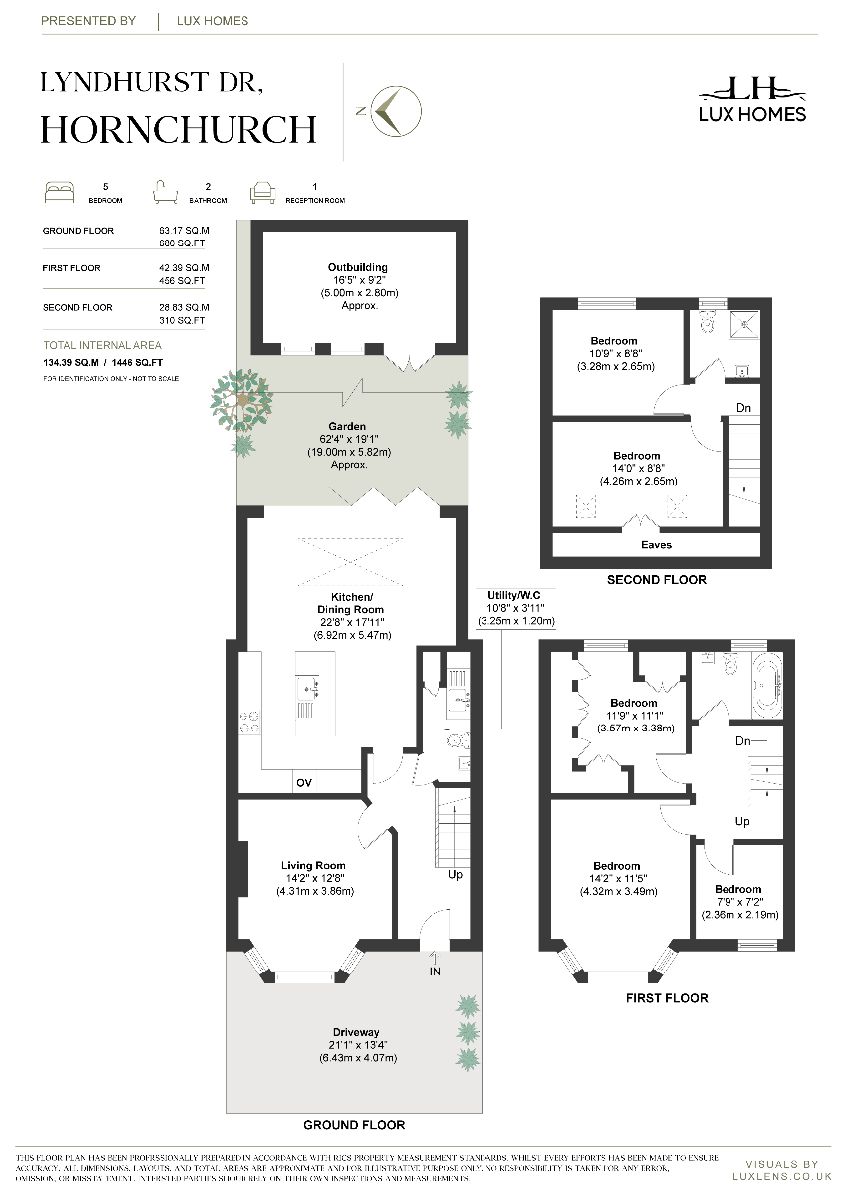194 Lyndhurst Drive, Hornchurch floorplan