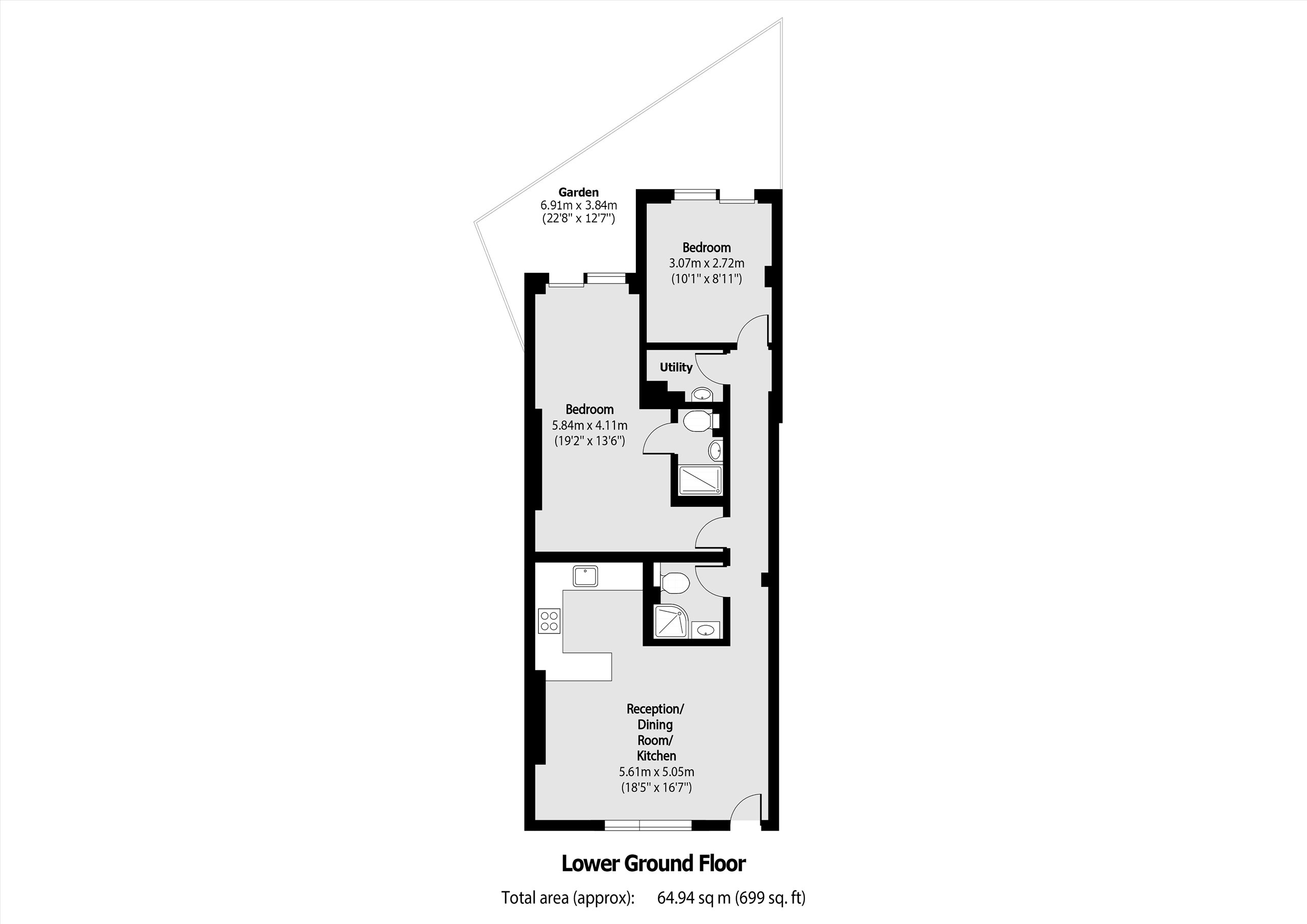 Lupus Street, London floorplan