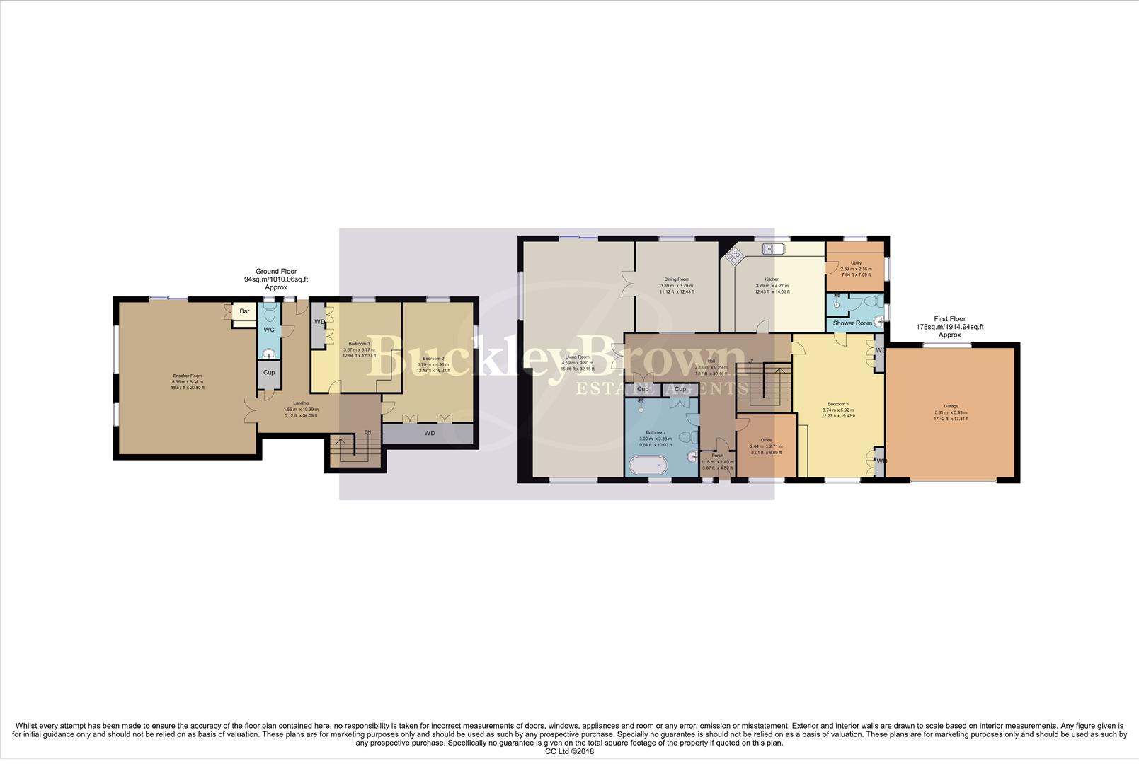21, Nest Avenue, Nottingham floorplan