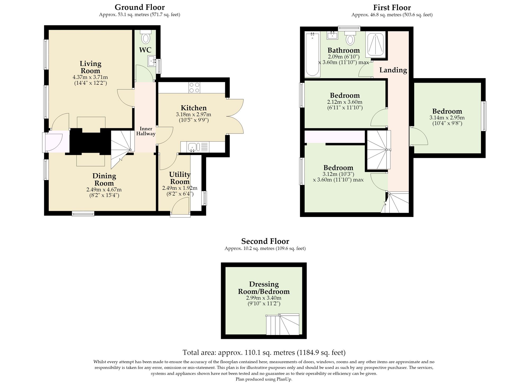 Mayfly Cottage The Street, Diss floorplan