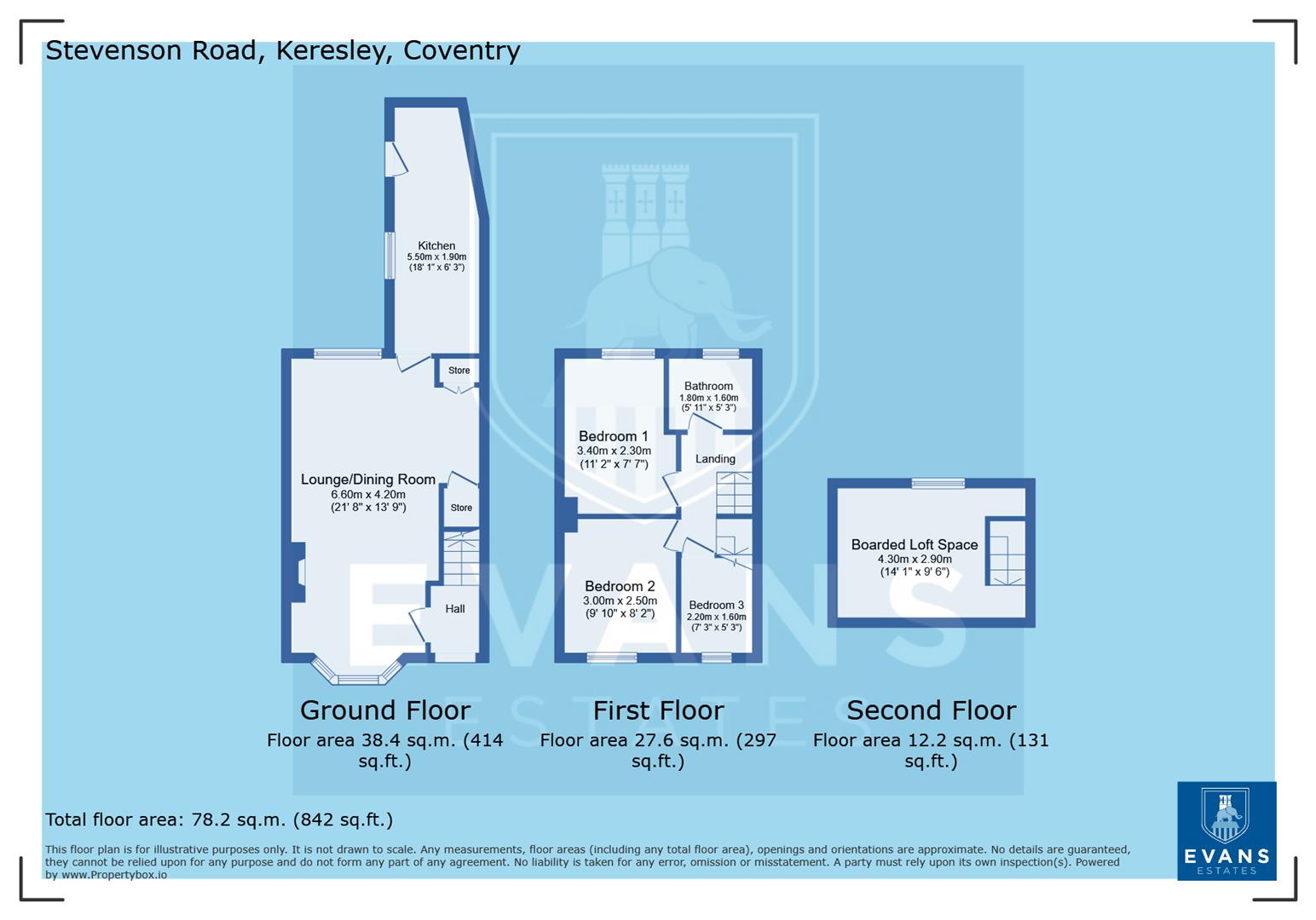 106, Stevenson Road, Coventry floorplan