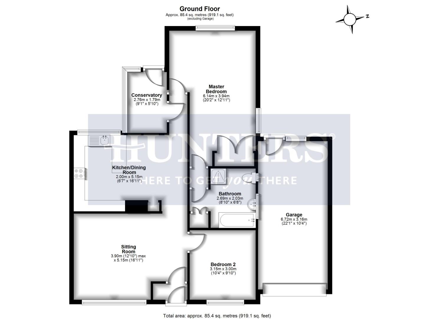 212, Queens Road, Bristol floorplan