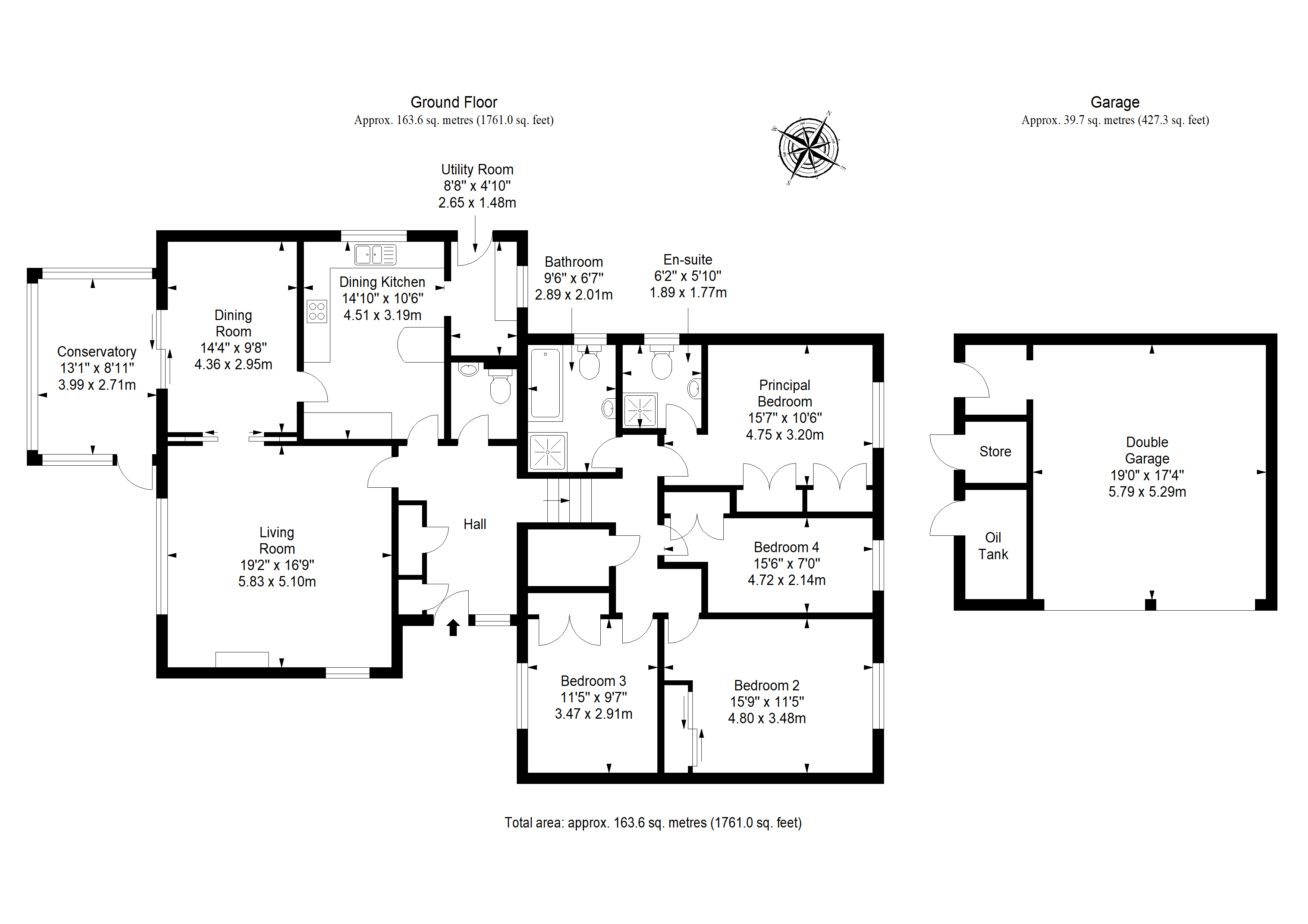 Kilbrennan, The Loan, West Linton floorplan