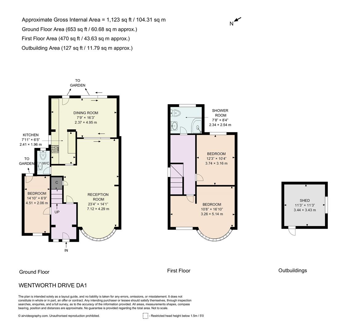 107, Wentworth Drive, Dartford floorplan