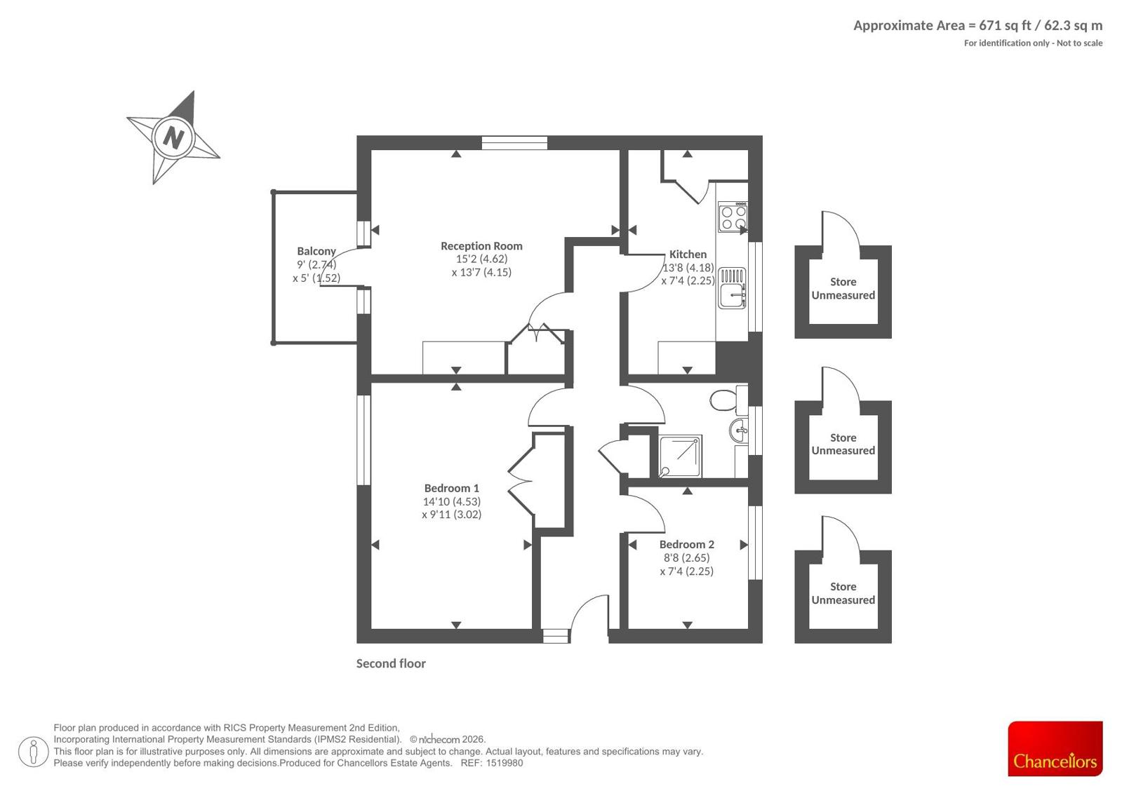 11, Alpha Road, Surrey floorplan