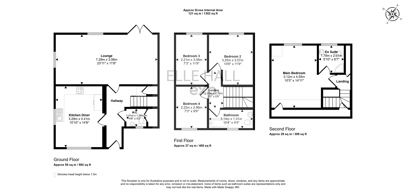 Spike House, Wells Road, Radstock floorplan