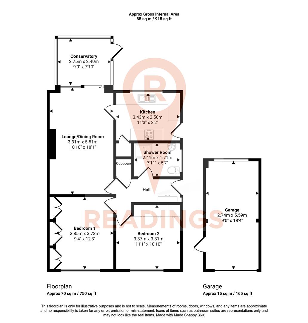 8, Peters Avenue, Leicester floorplan
