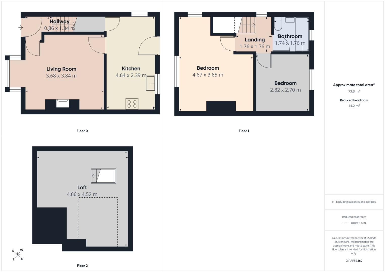 8, Vicarage Road, Bradford floorplan