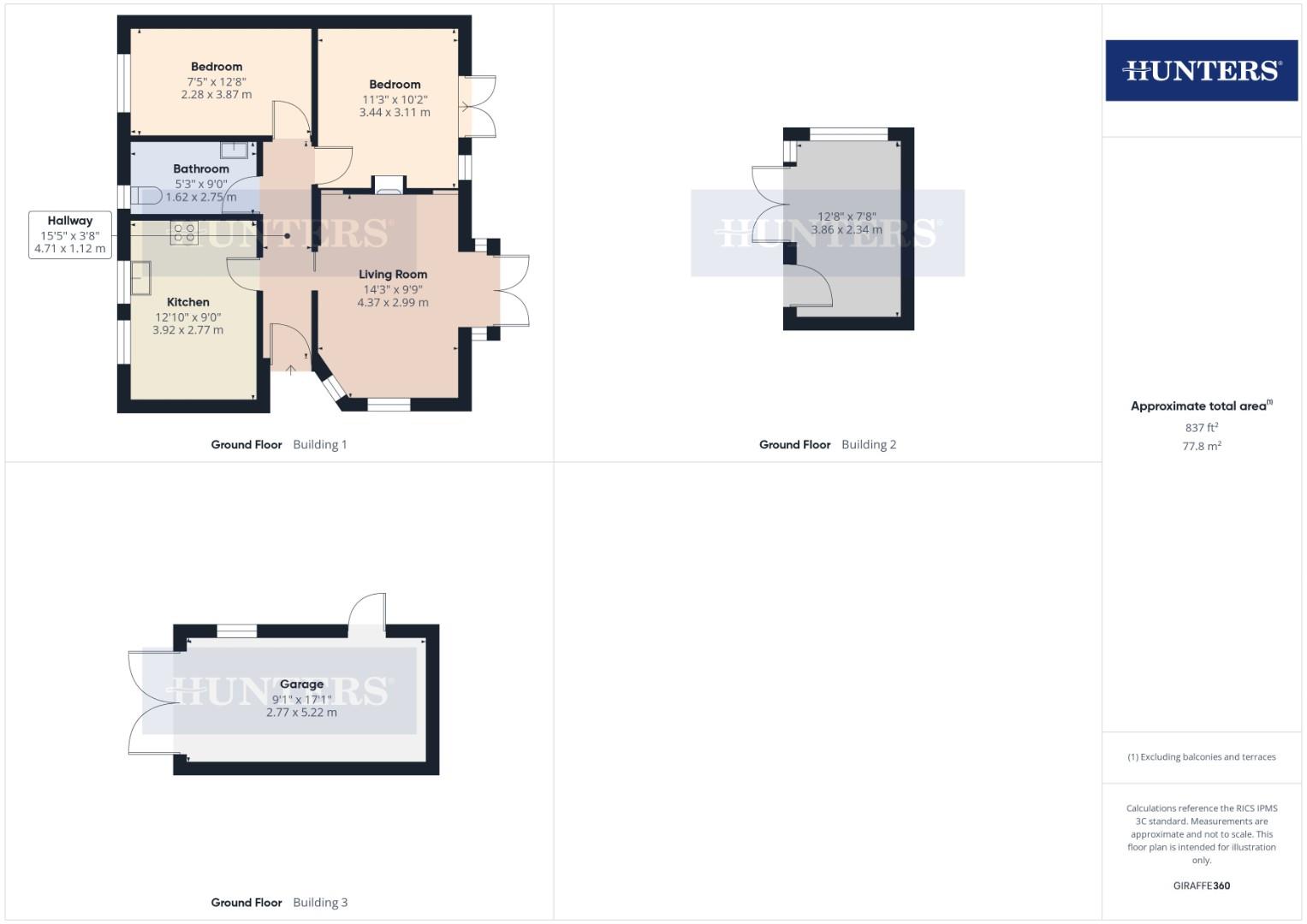 2, Manor Close, Driffield floorplan