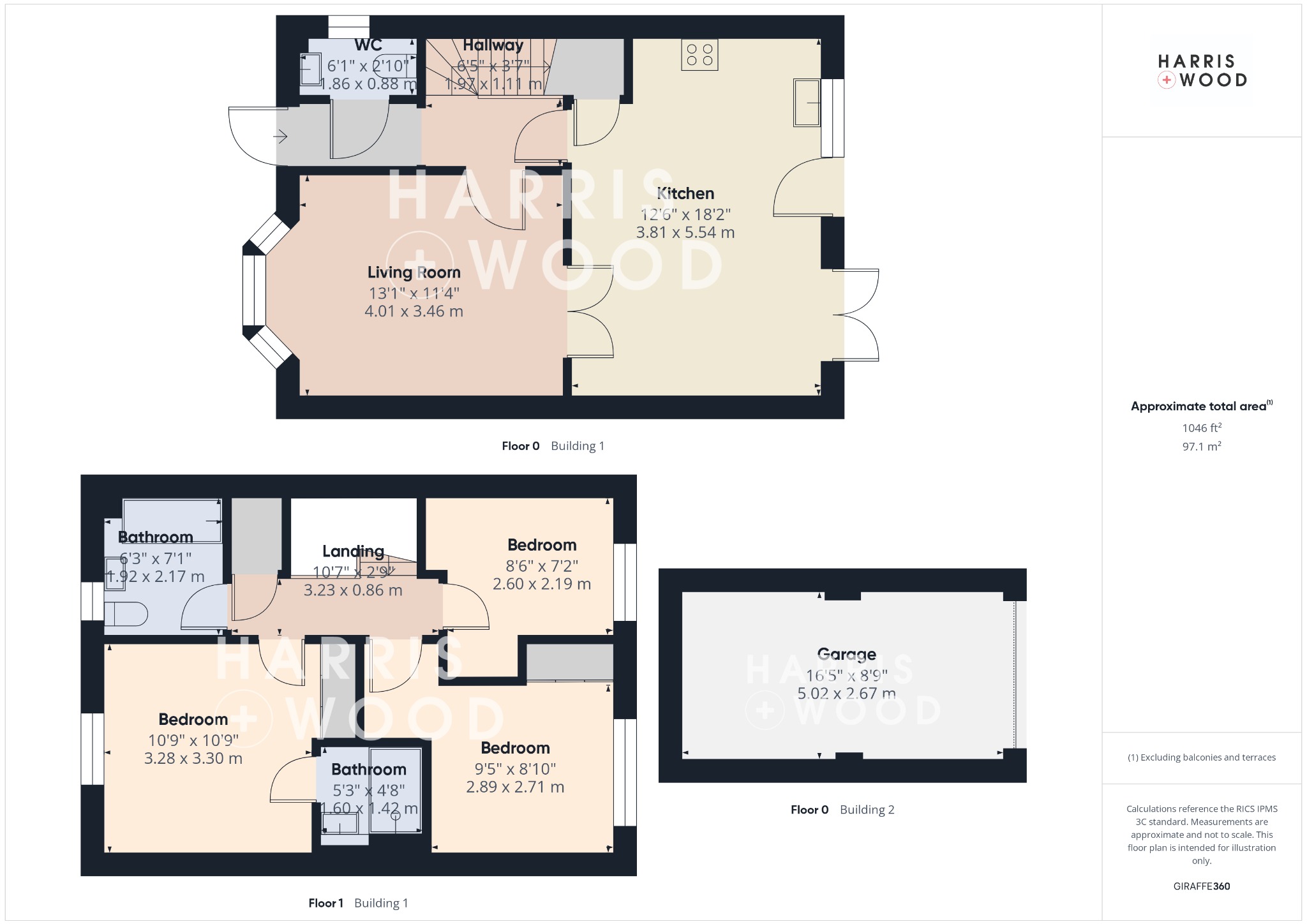 24 Gordian Walk, Colchester, Essex floorplan