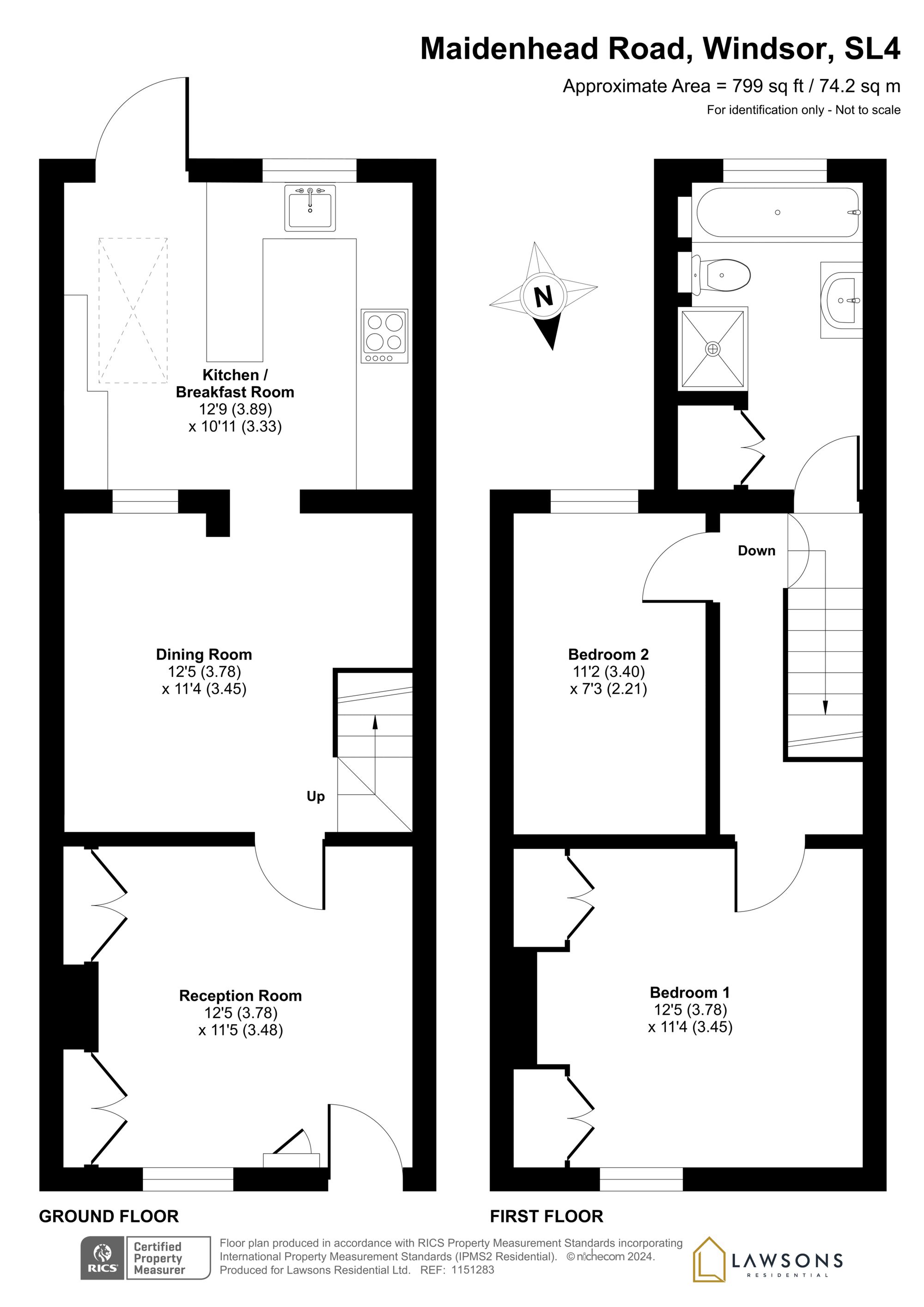243 Maidenhead Road, Windsor floorplan