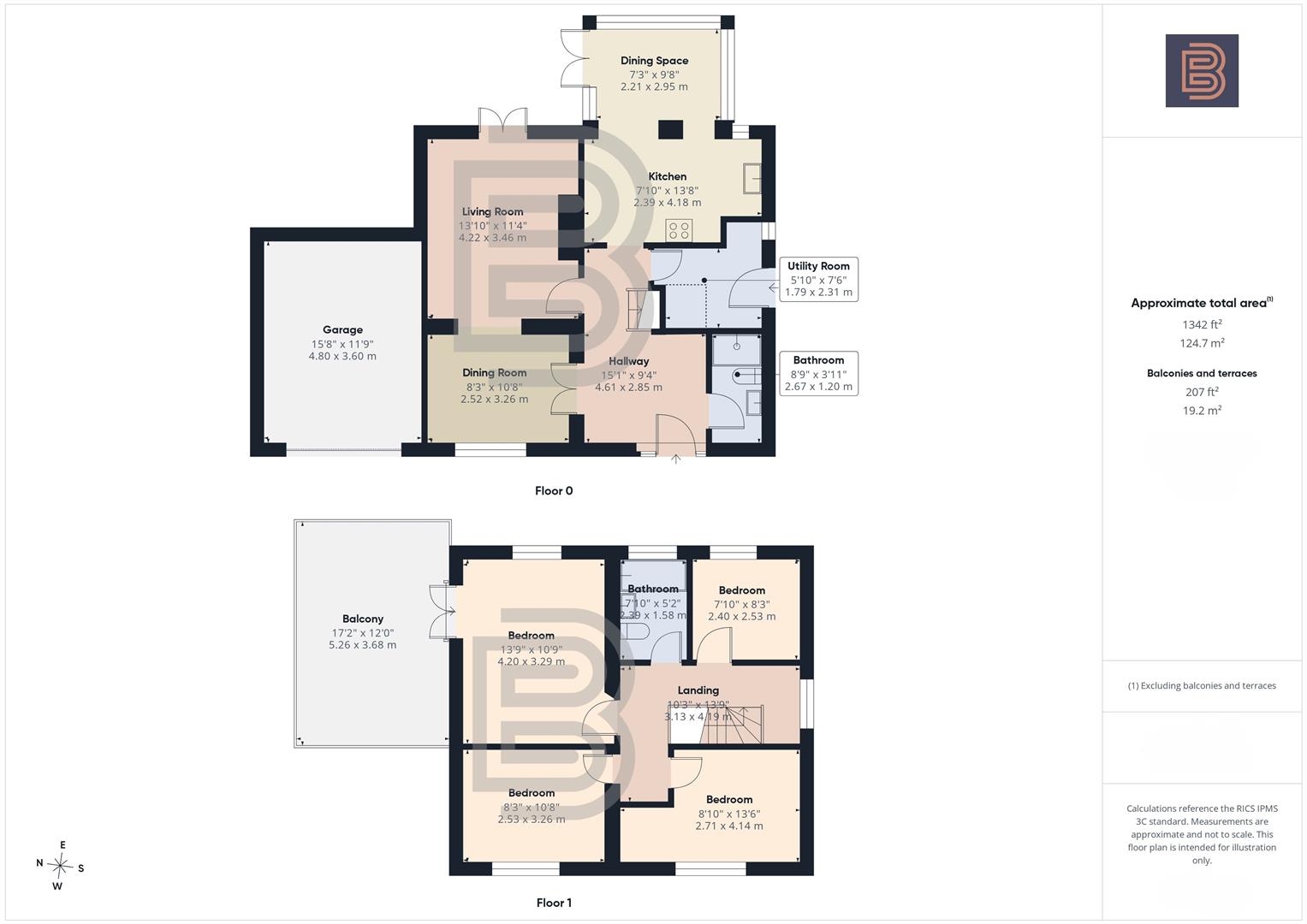 26, Loverock Crescent, Rugby floorplan
