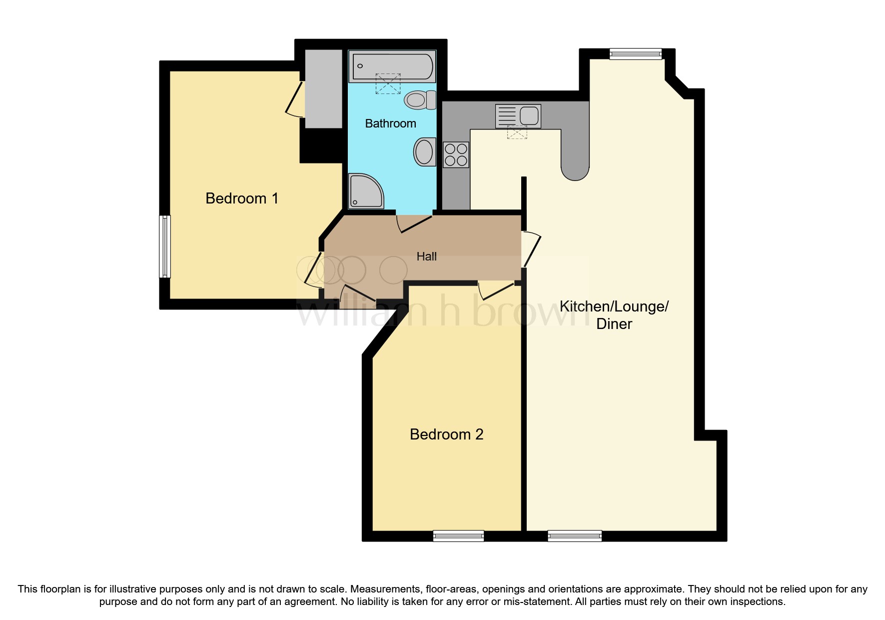 Cornwall Road, Harrogate HG1, 2 bedroom flat for sale 62787217 PrimeLocation
