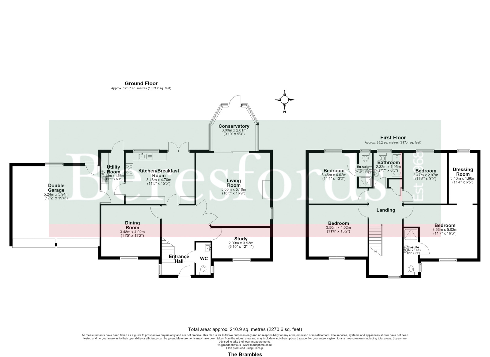 The Brambles, Essex floorplan