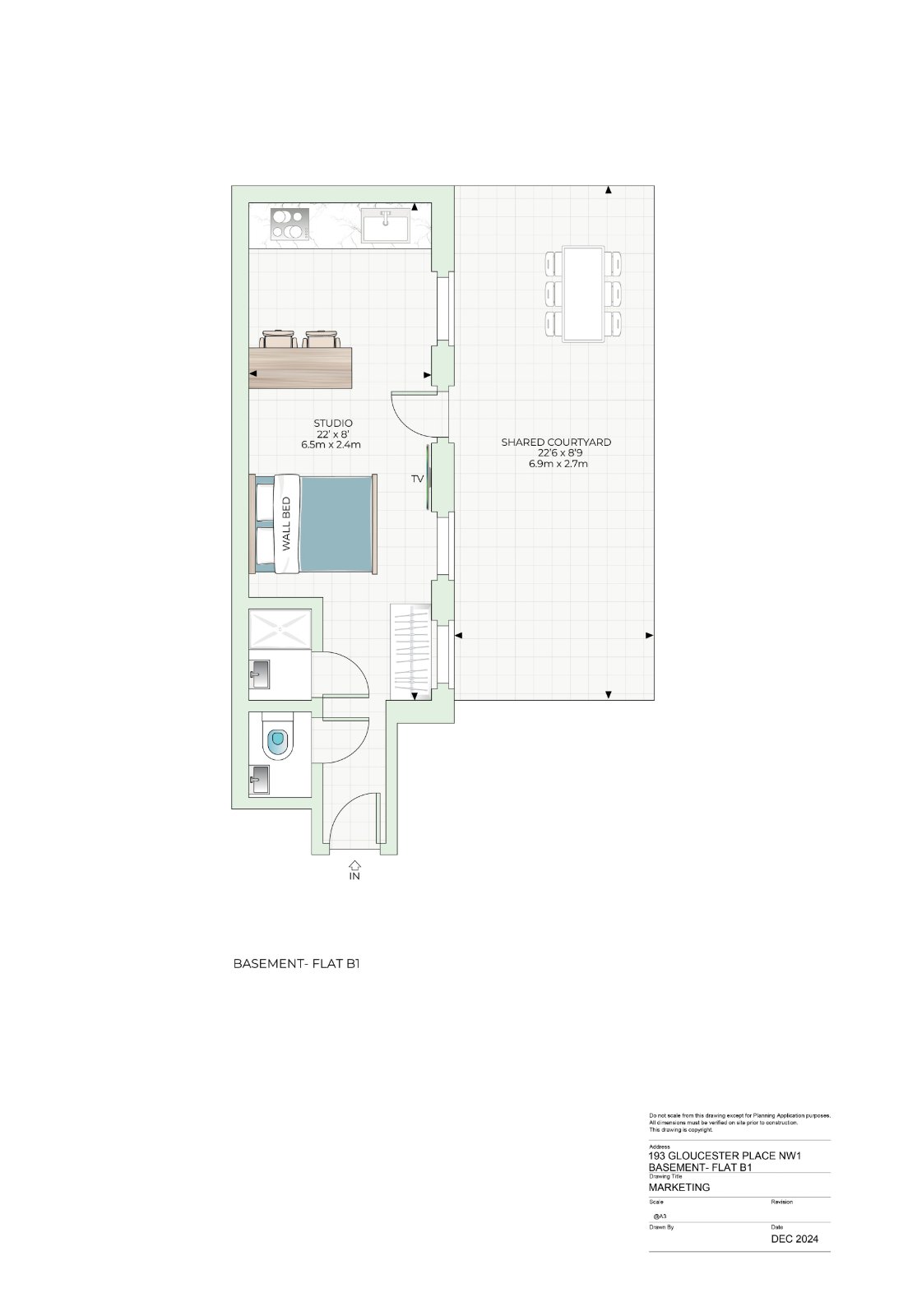Gloucester Place, London floorplan