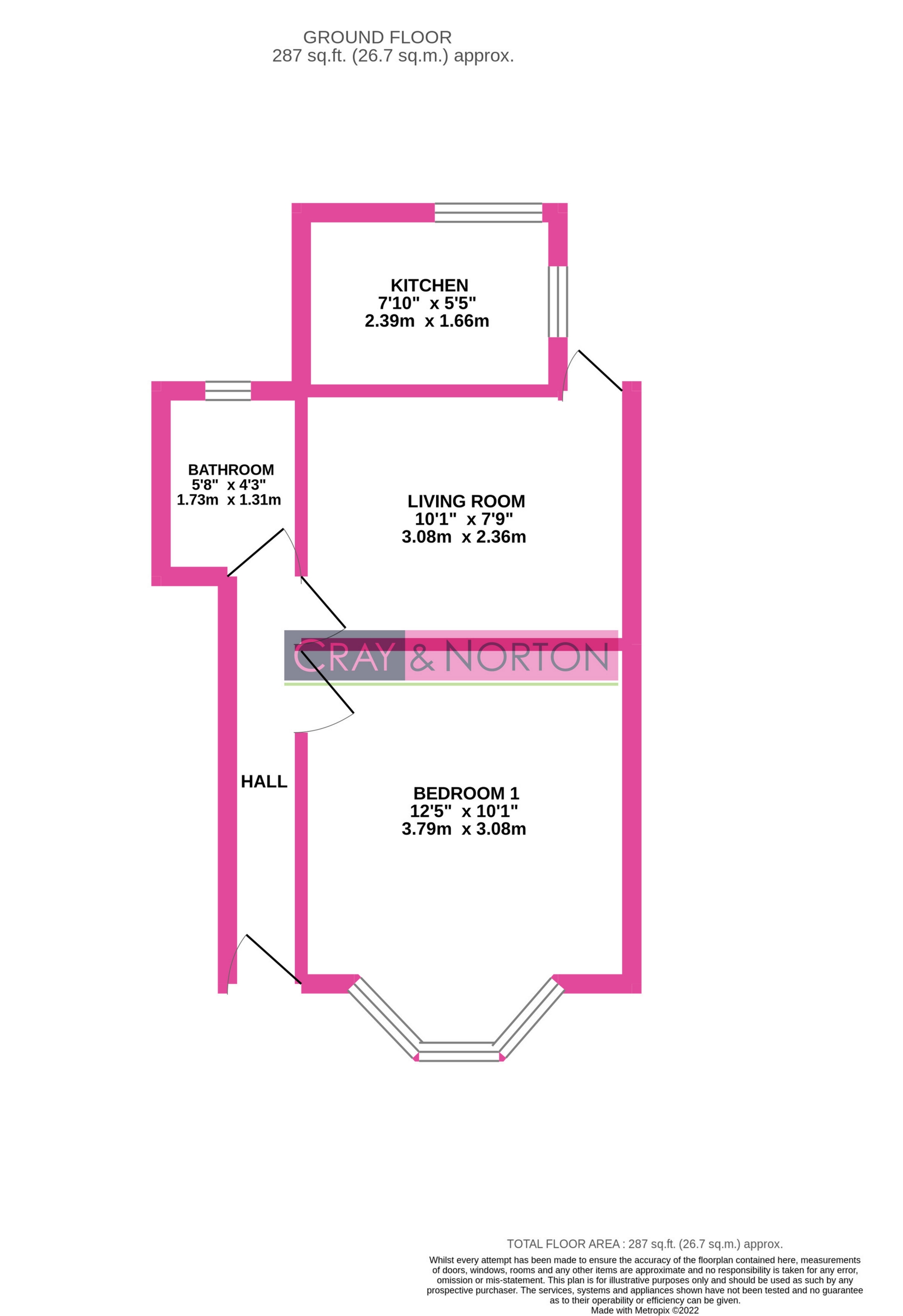 1a, Belfast Road, London floorplan