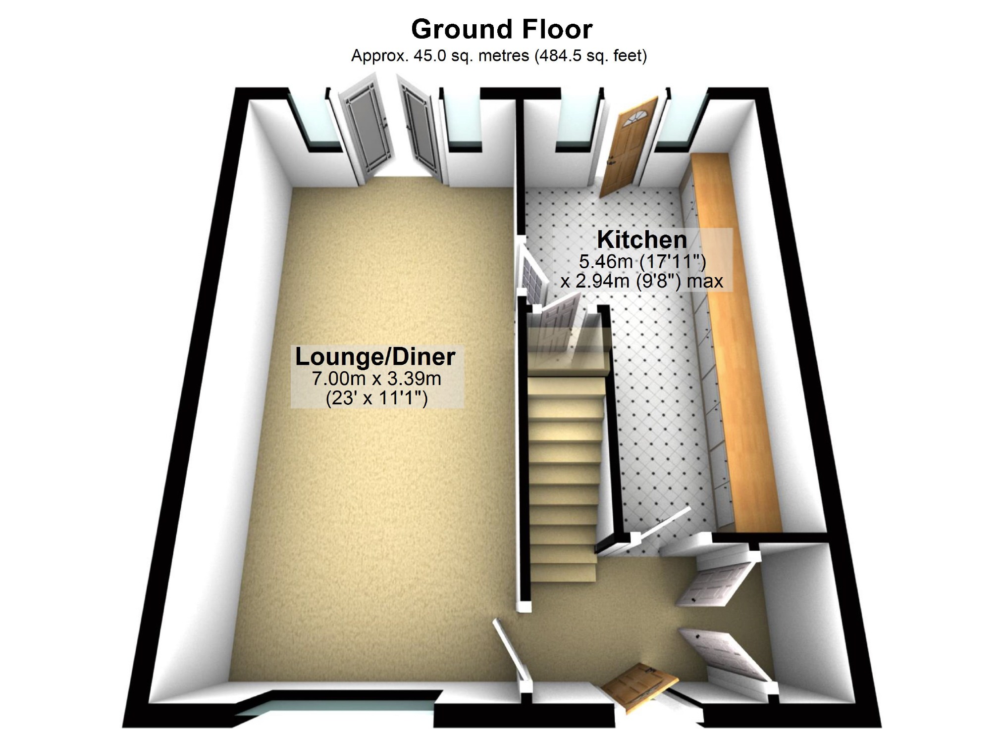Stonecliffe View, Farnley, Leeds, West Yorkshire LS12, 3 bedroom town