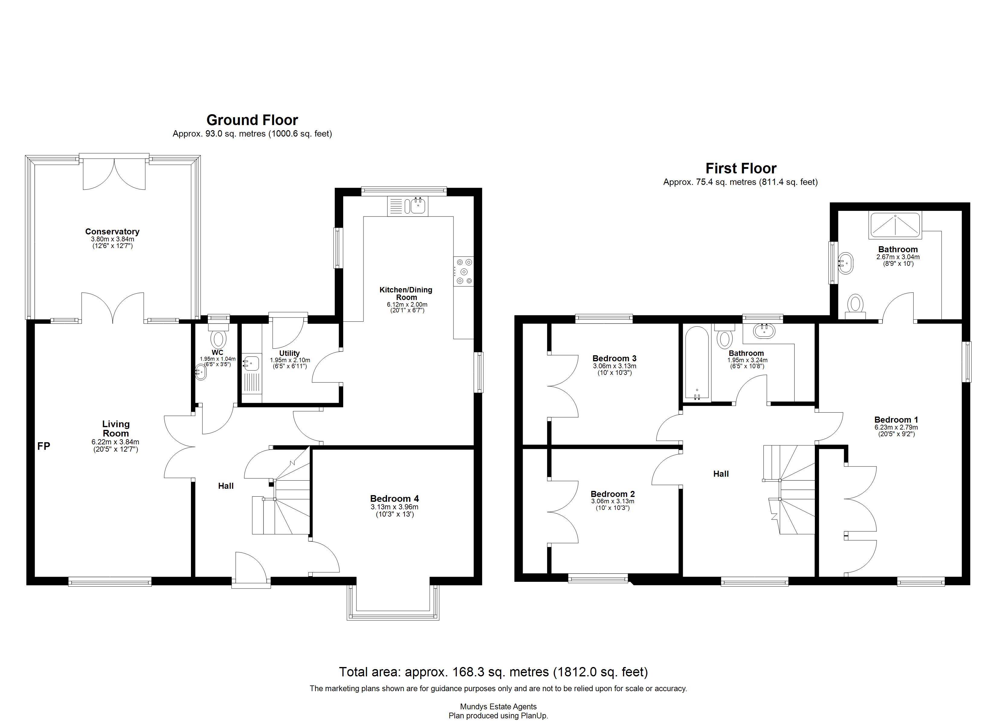 2, The Old Quarry, Barnetby floorplan