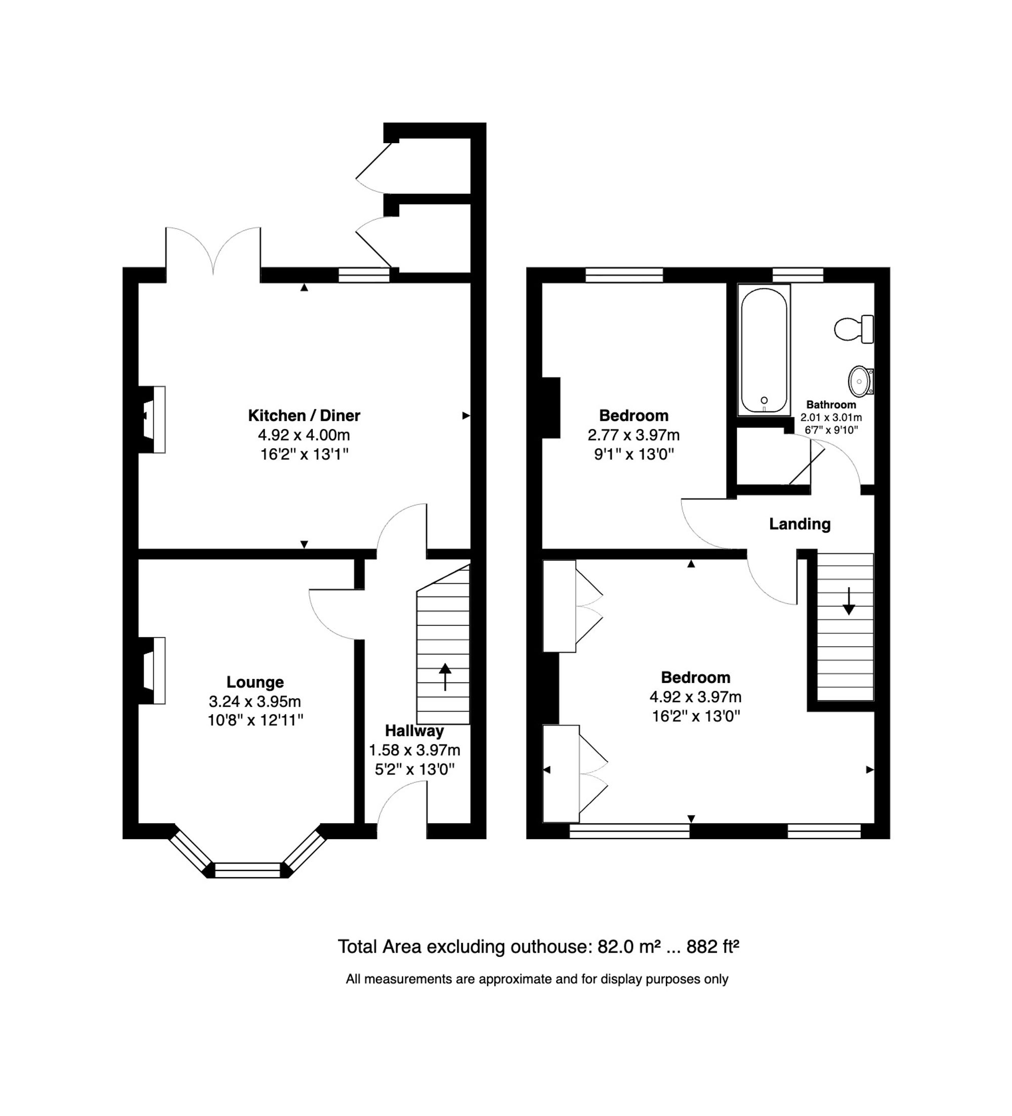 10 Upper Sandhurst Road, Bristol floorplan