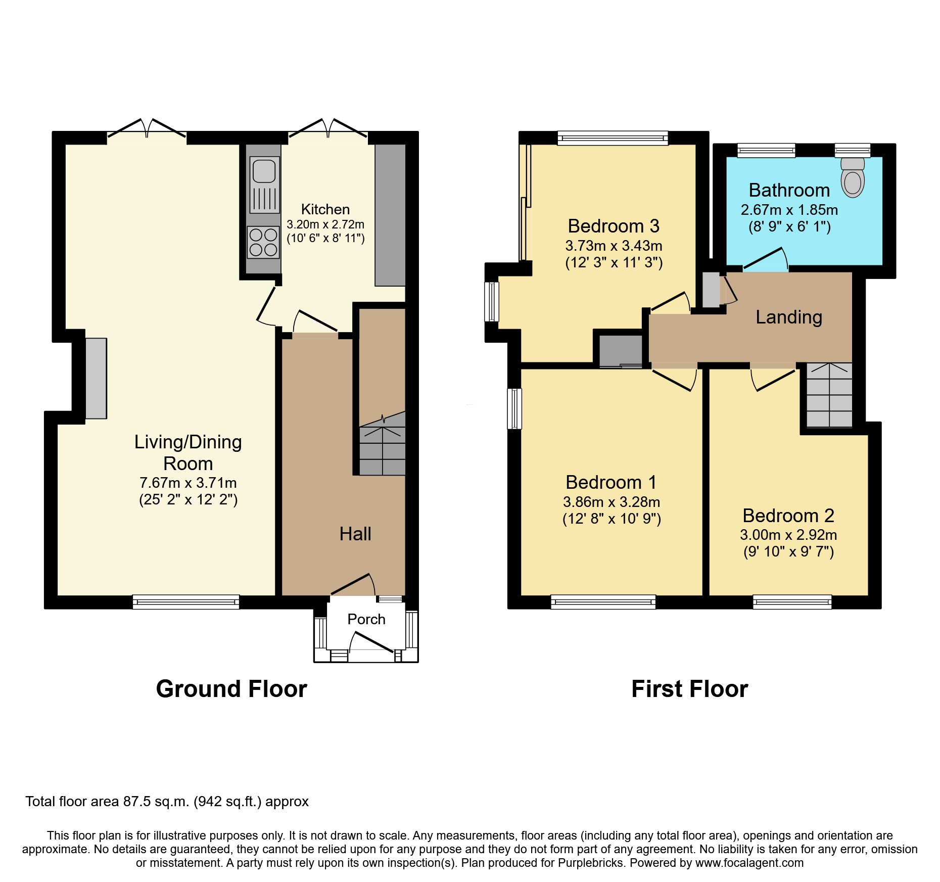 62, The Farmstead, Coventry floorplan