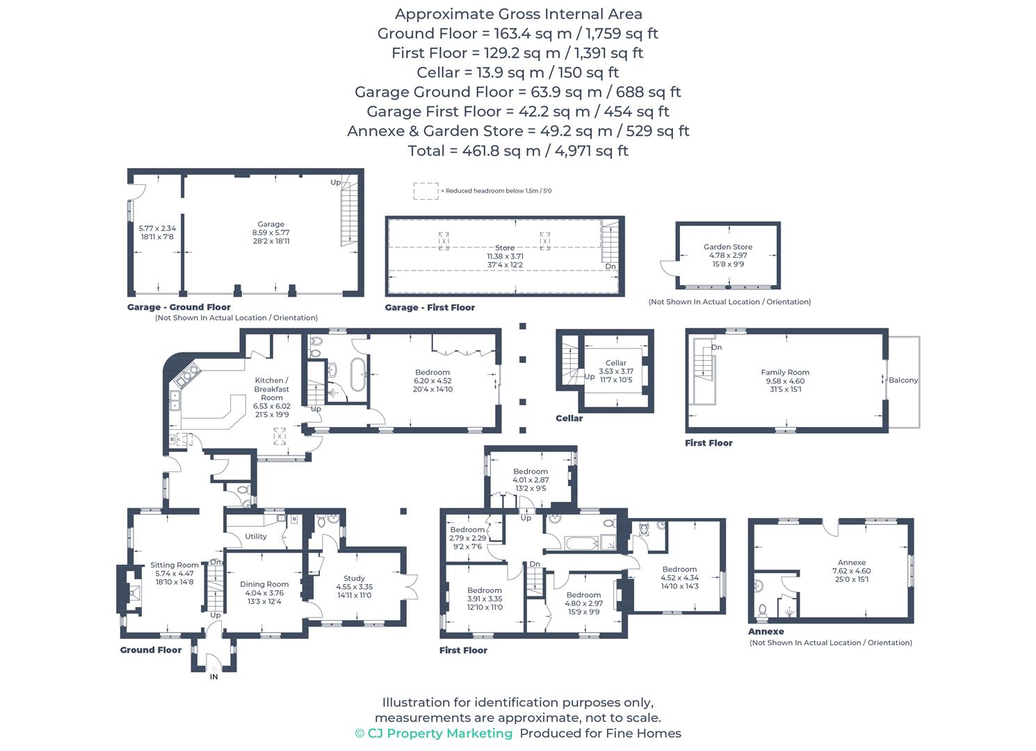 The White House, High Road, Leighton Buzzard floorplan
