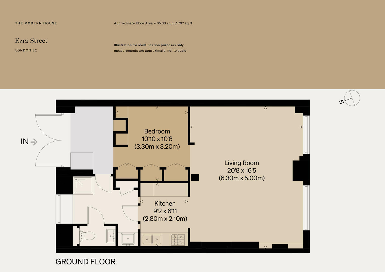 Ezra Street, London floorplan