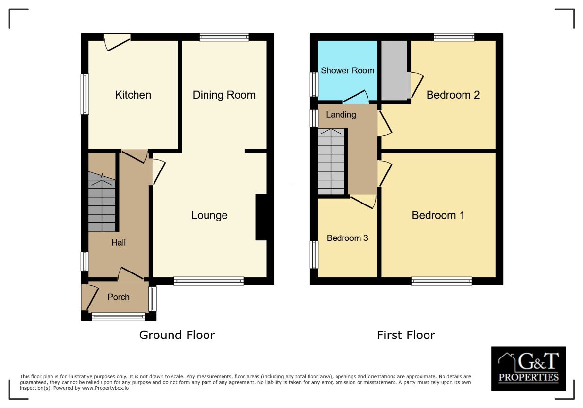 47 London Heights, Dudley floorplan