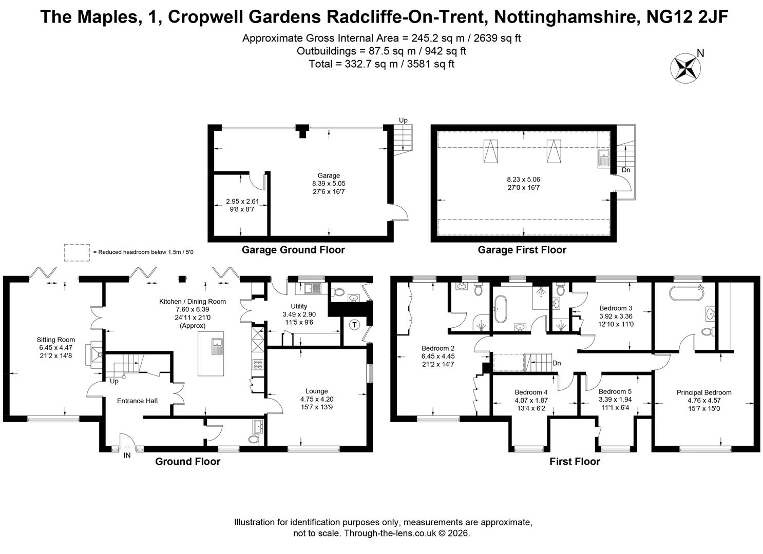 Cropwell Gardens, Radcliffe-On-Trent Nottingham floorplan