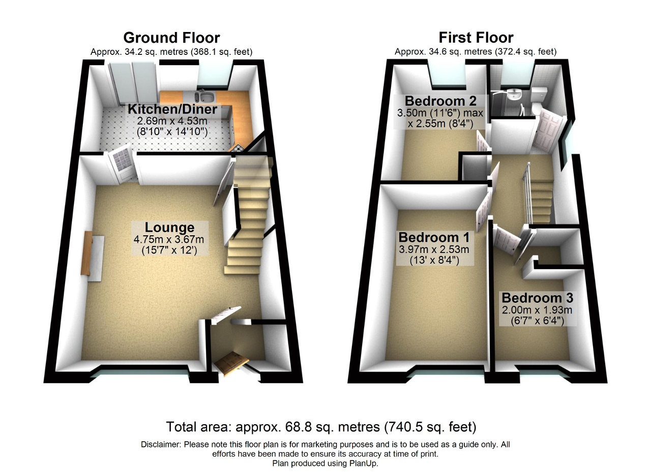 3 Bedrooms Semi-detached house for sale in Howard Road, Culcheth, Warrington WA3