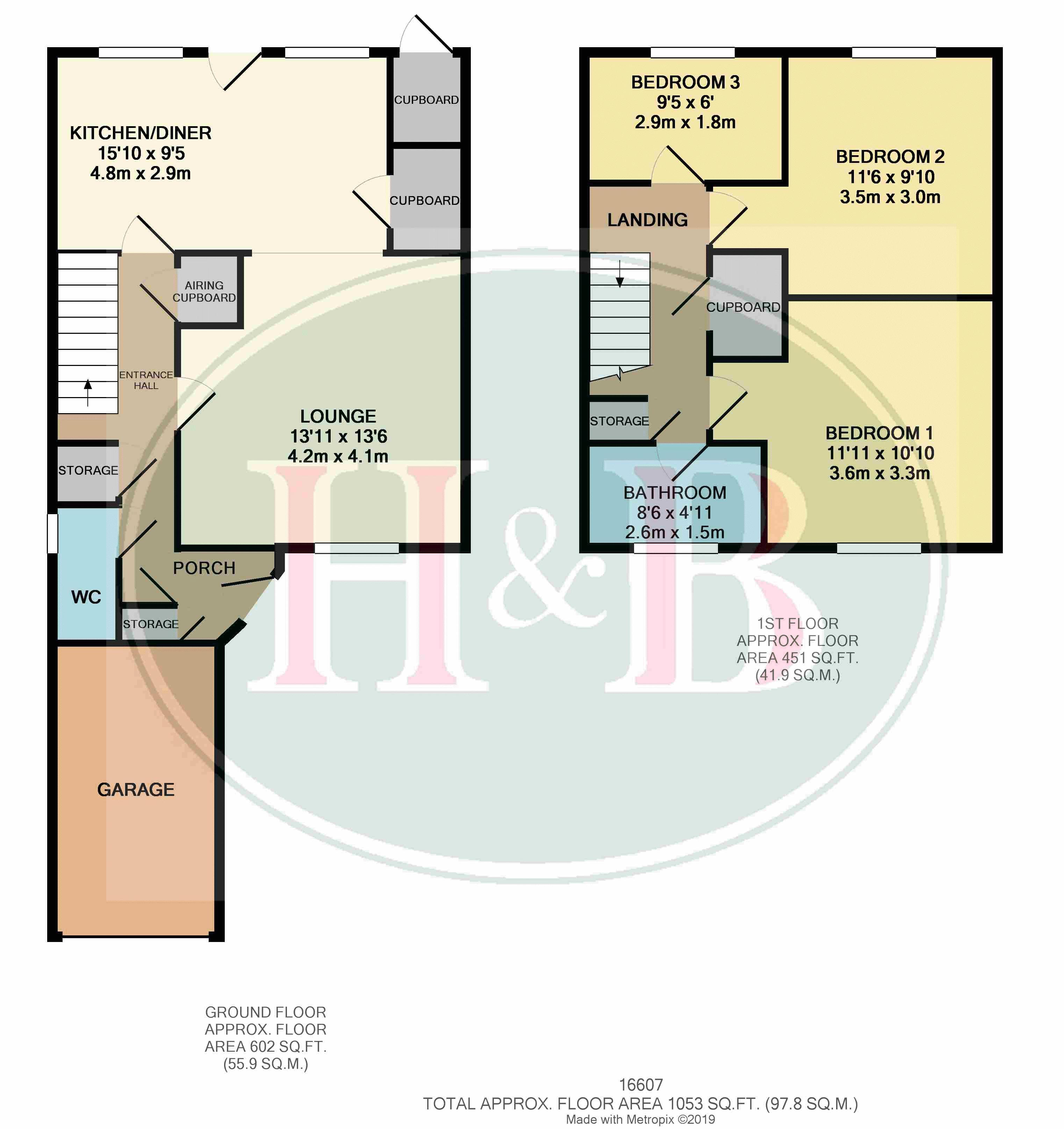 3 Bedrooms End terrace house for sale in Jocelyns, Harlow CM17