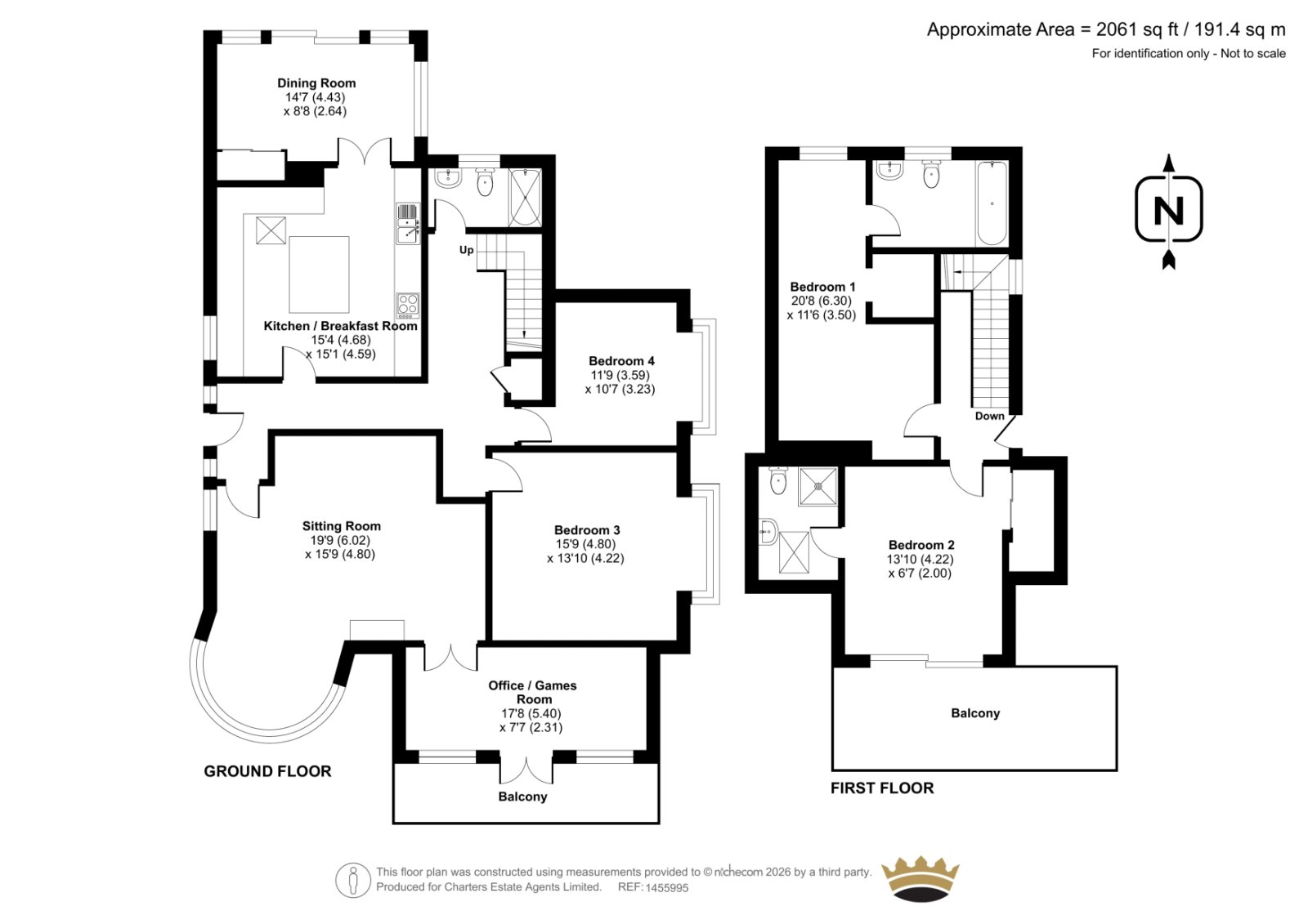 20, Woodland Avenue, Worthing floorplan