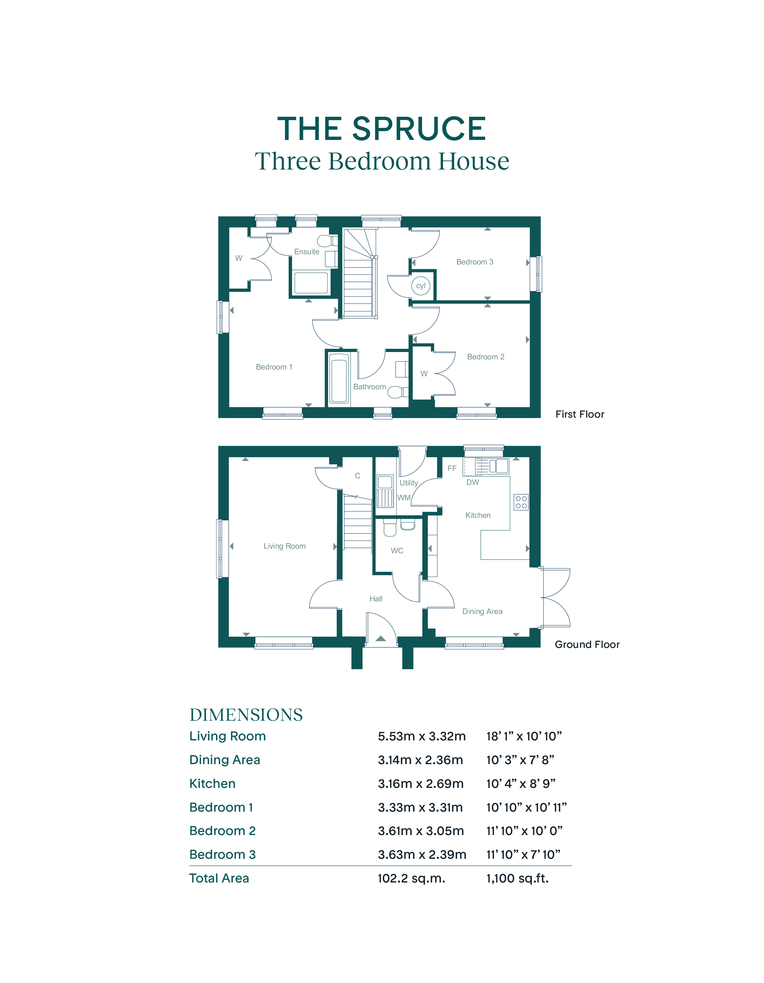 1 aspen drive - Spruce RL flatfair, Leaf Living at Bollin Grange, Macclesfield, SK11, Macclesfield floorplan