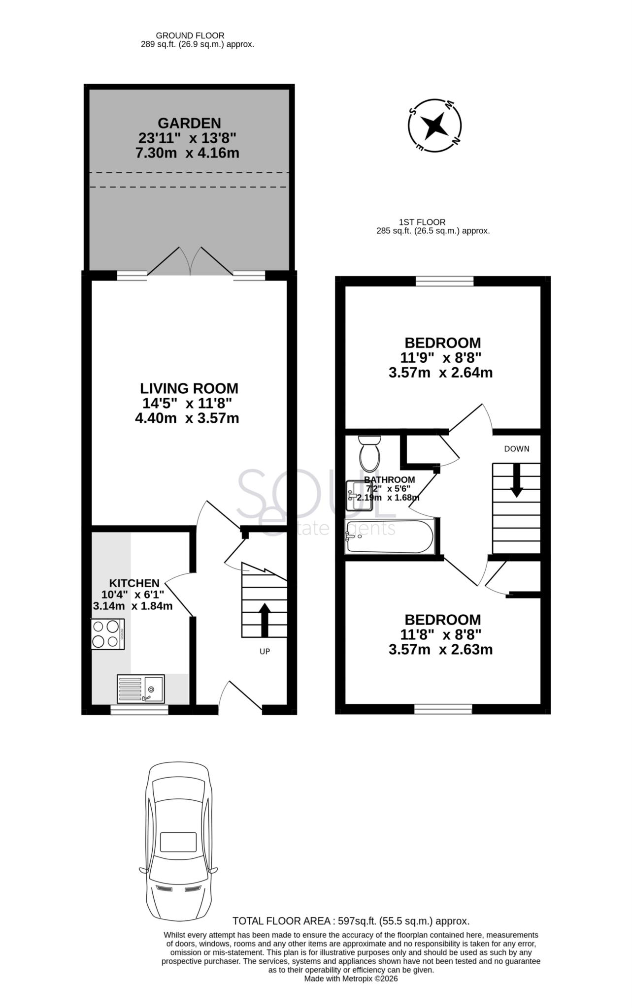13, Nevada Close, New Malden floorplan