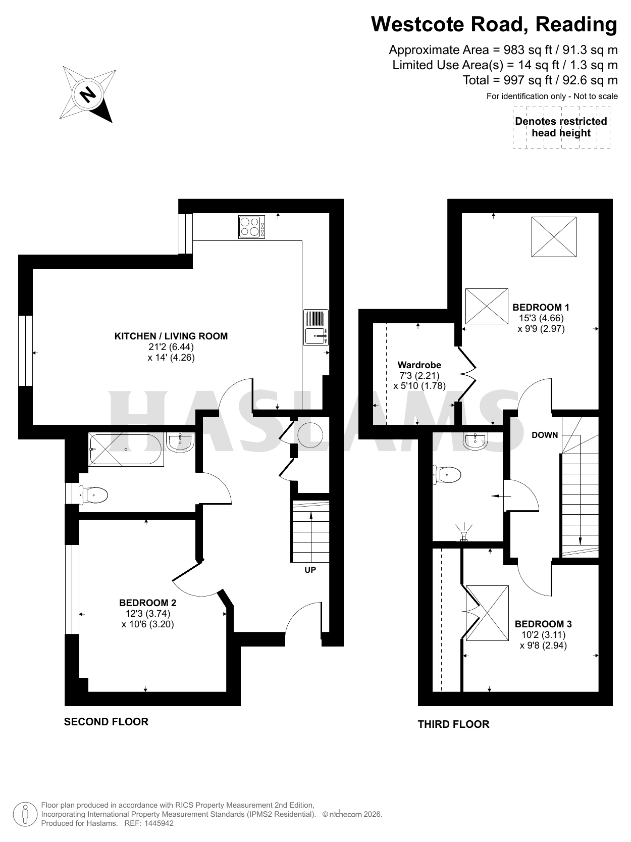 19, Flat 10, Westcote Road, Reading floorplan
