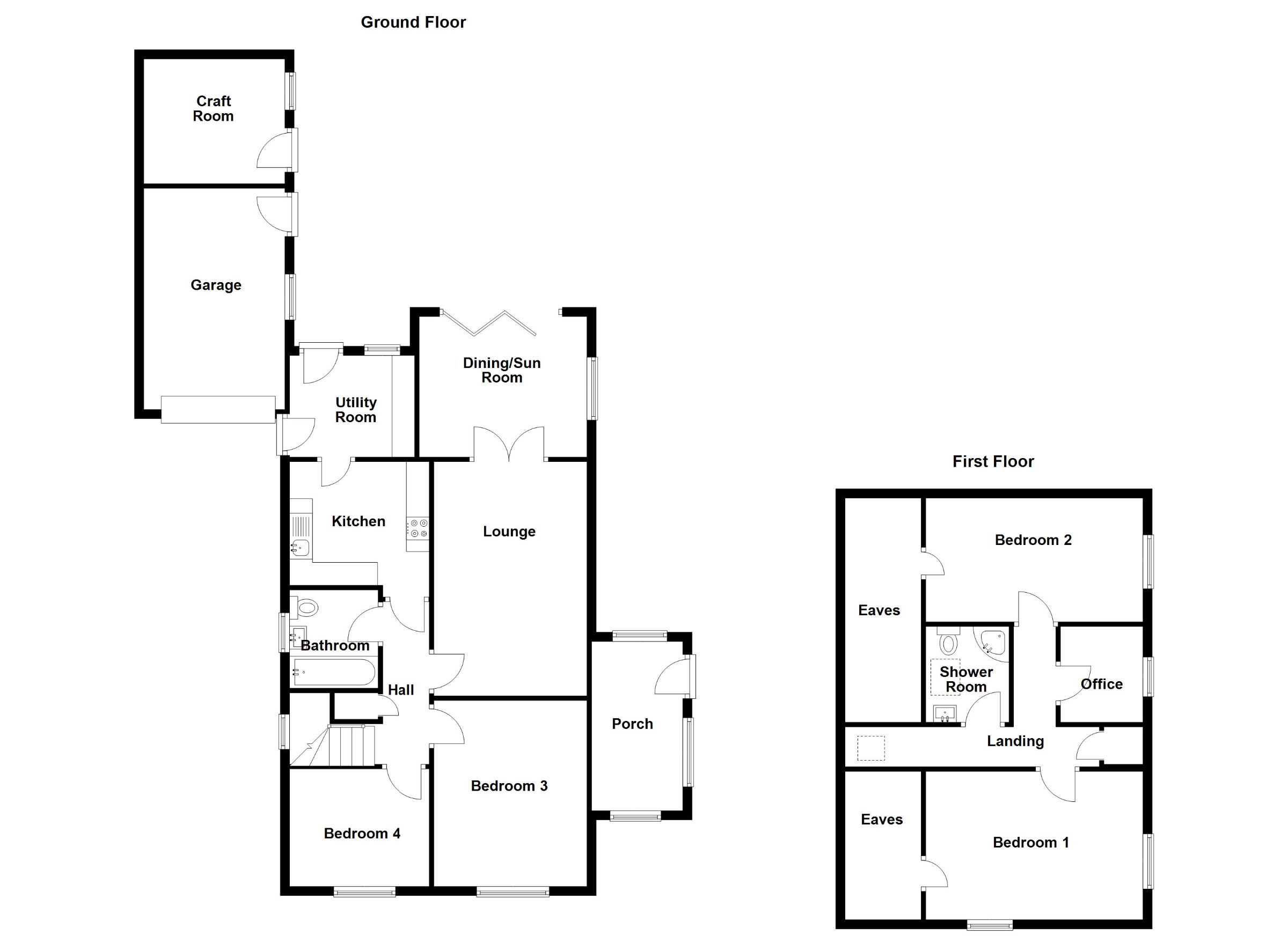 50 School Road, Morecambe floorplan