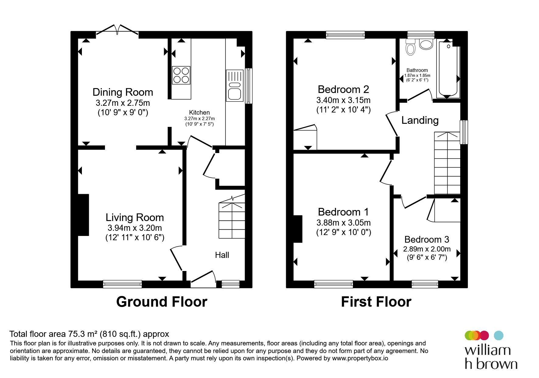 4, Cooper Close, NOTTINGHAM floorplan