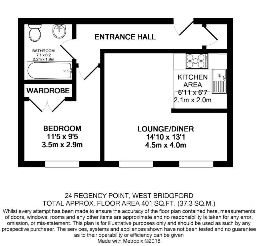 1 Bedrooms Flat to rent in Regency Point, Radcliffe Road, West Bridgford NG2