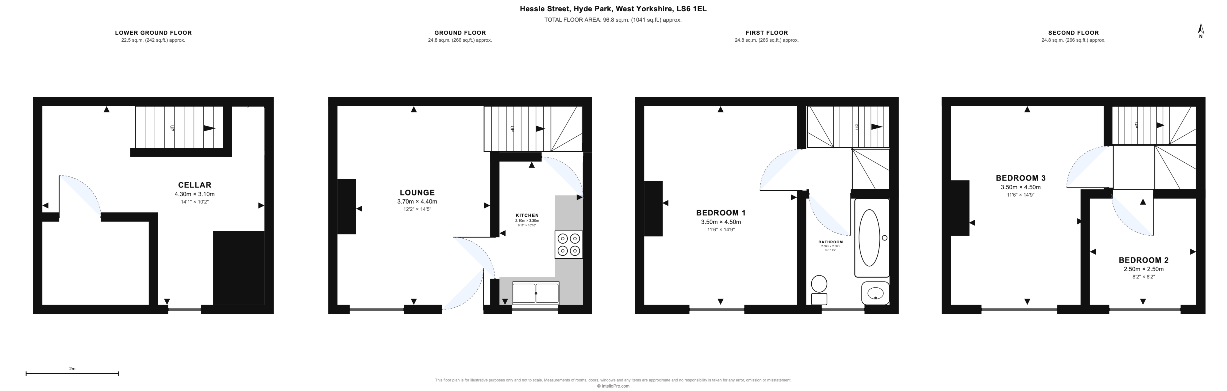 Hessle Street Hyde Park, Leeds floorplan
