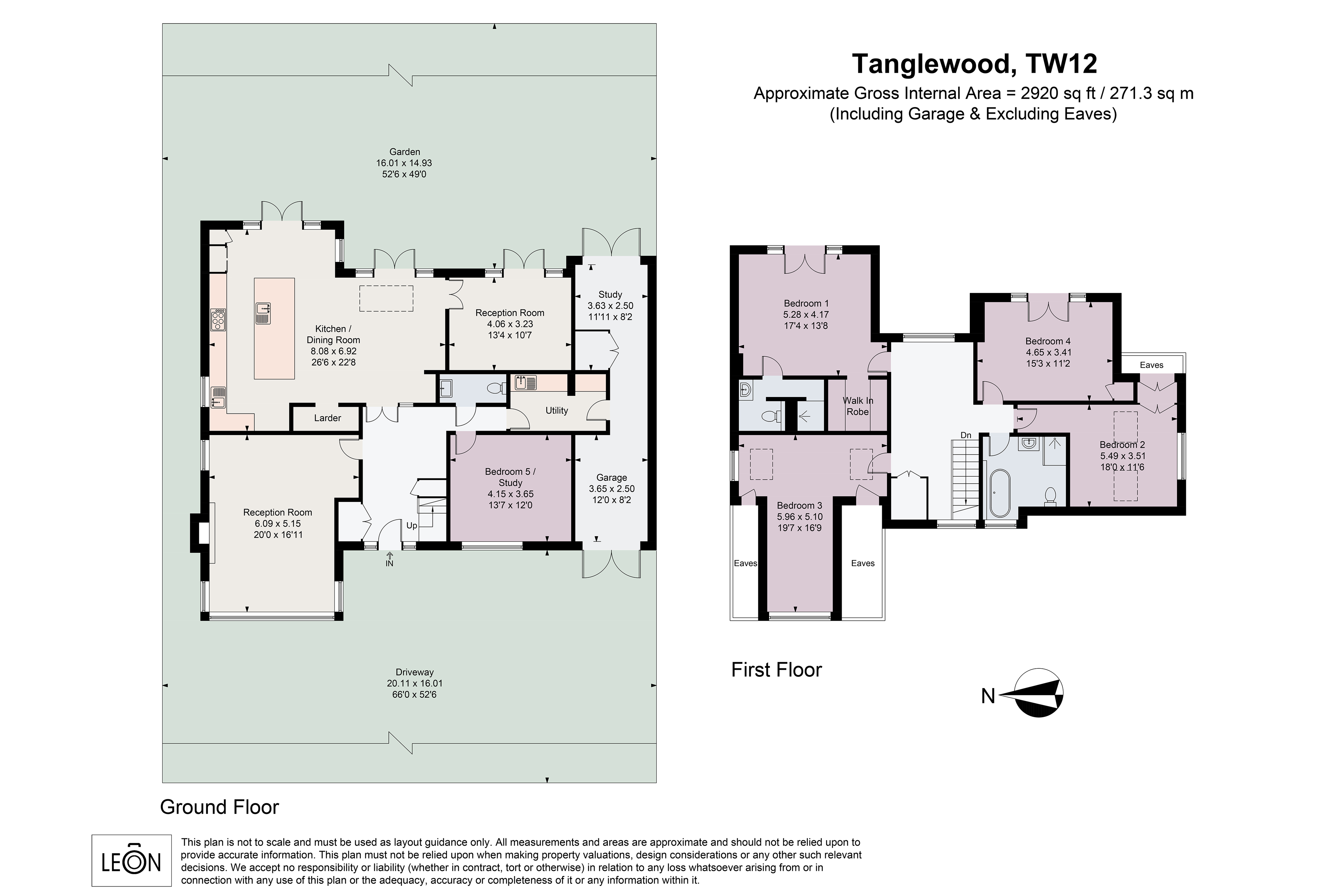 Tanglewood,, Marlborough Road, Hampton floorplan