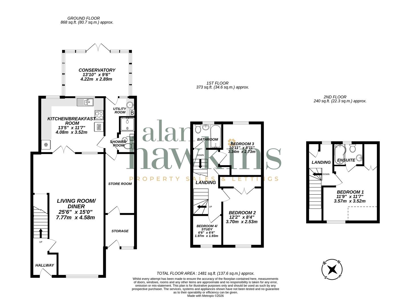 62, Westbury Park, Royal Wootton Bassett floorplan