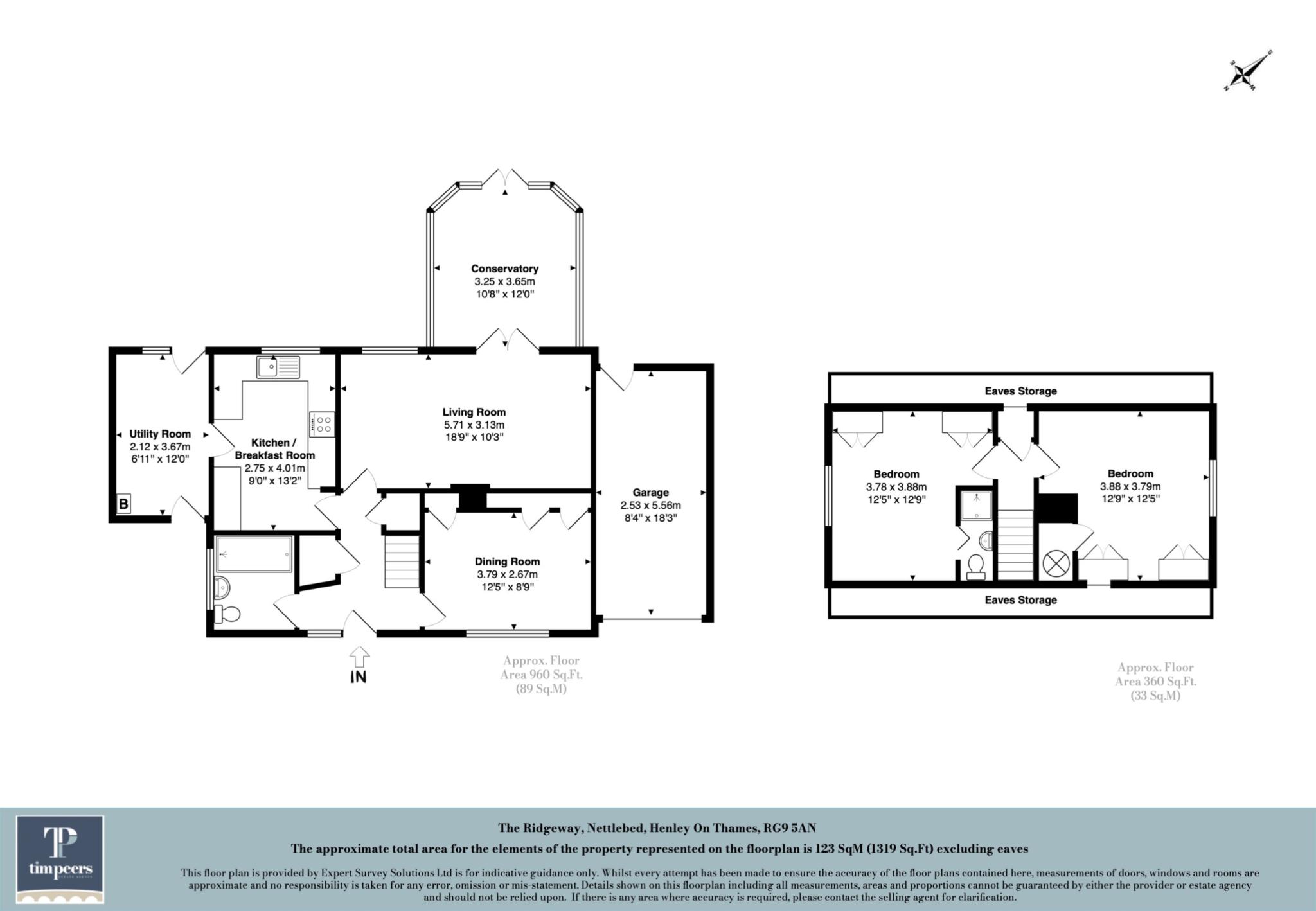 21, The Ridgeway, Henley On Thames floorplan