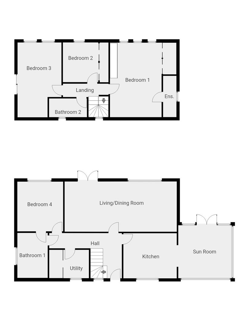 Trem Y Mor, Port Eynon, Swansea floorplan