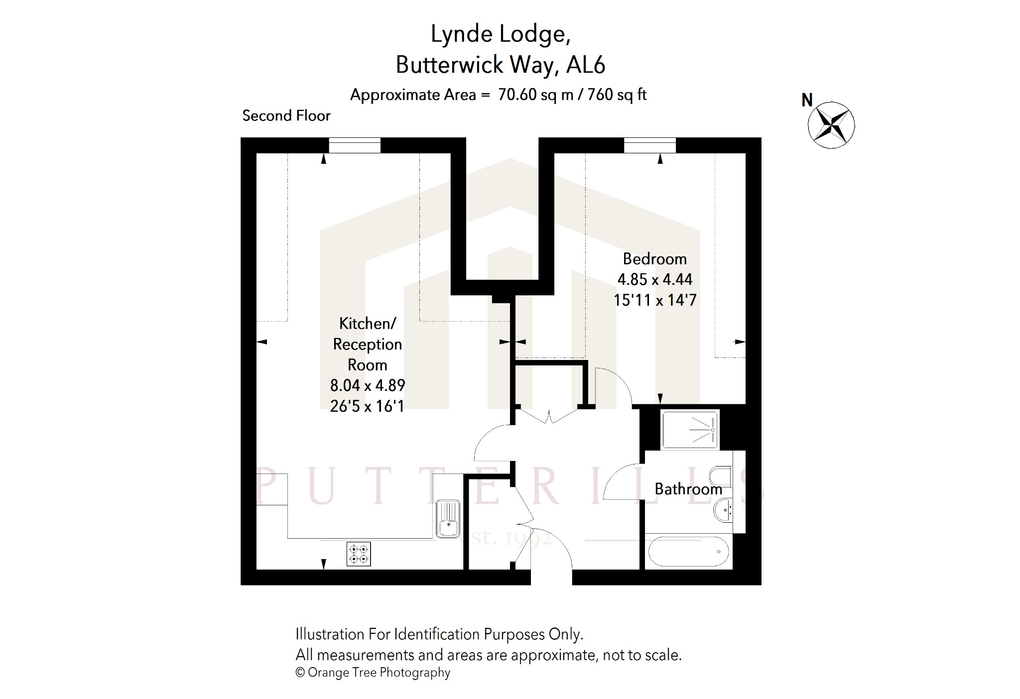 13 Lynde Lodge, Butterwick Way, Hertfordshire floorplan
