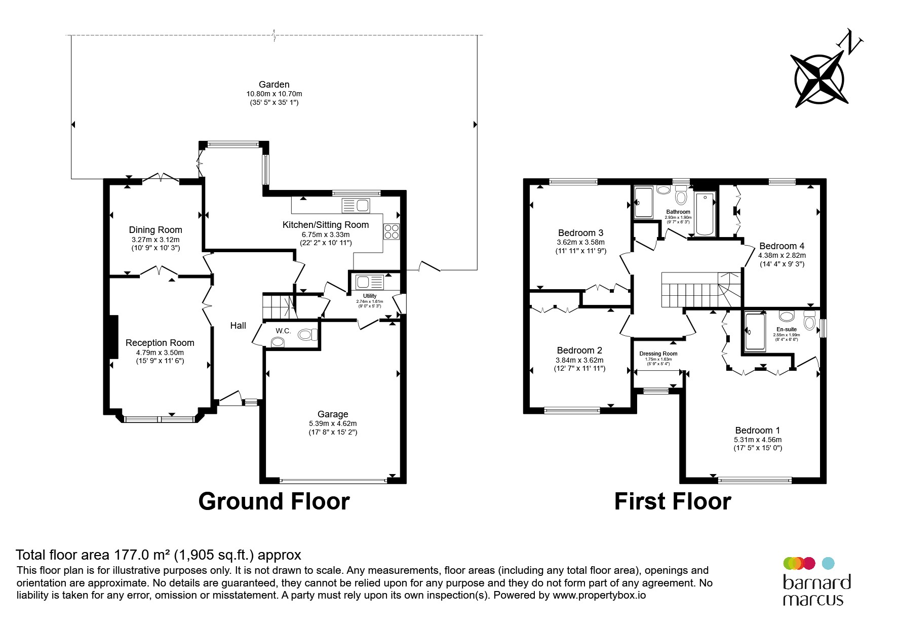31, Bowen Way, Coulsdon floorplan
