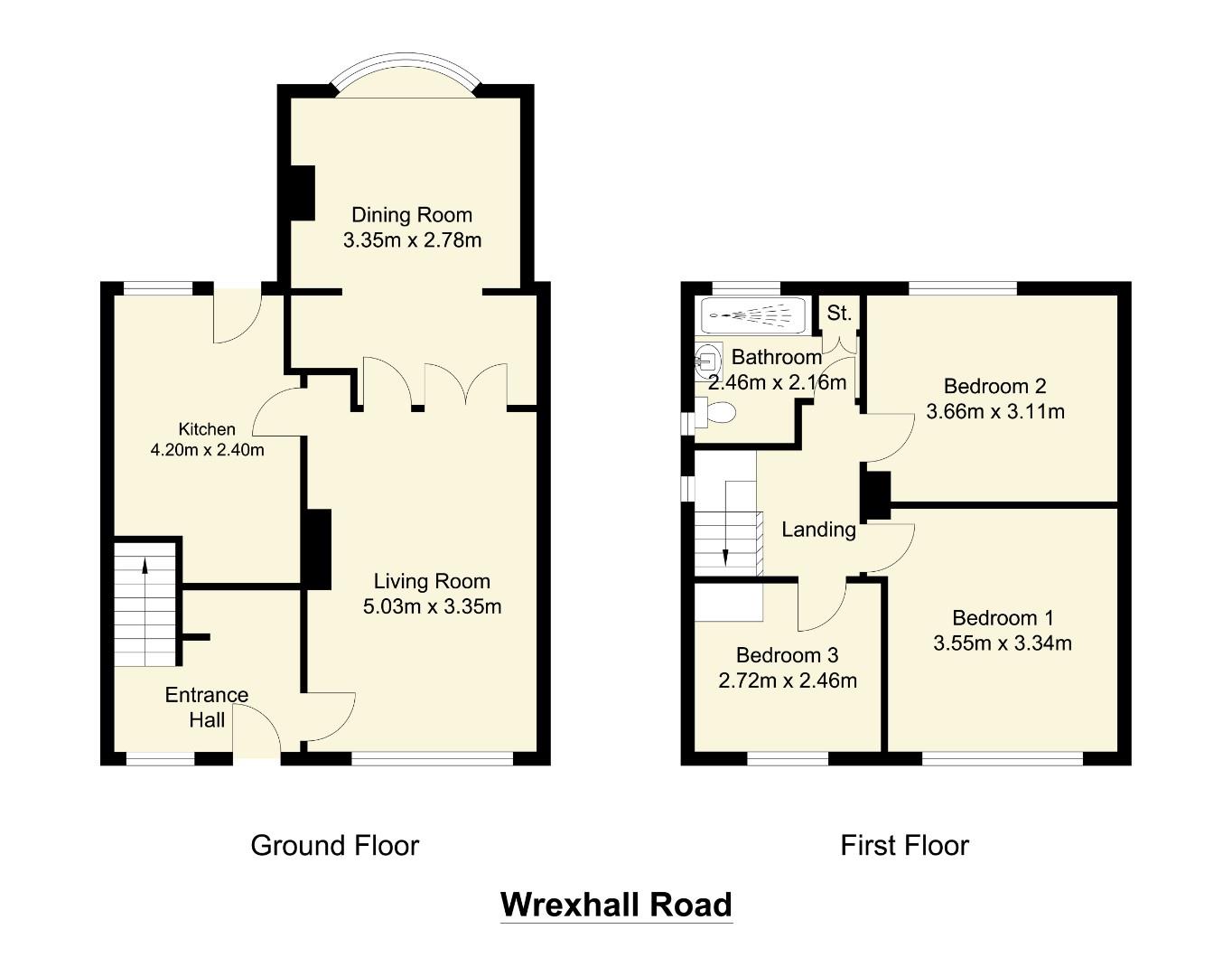 8, Wrexhall Road, Dewsbury floorplan