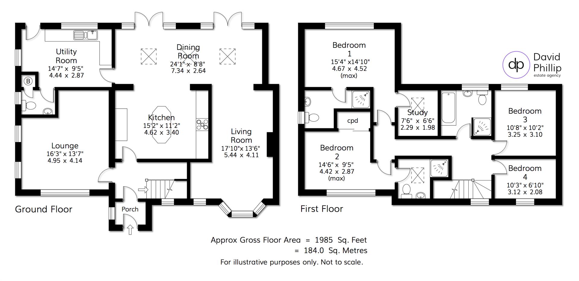 1, Breary Rise, Leeds floorplan