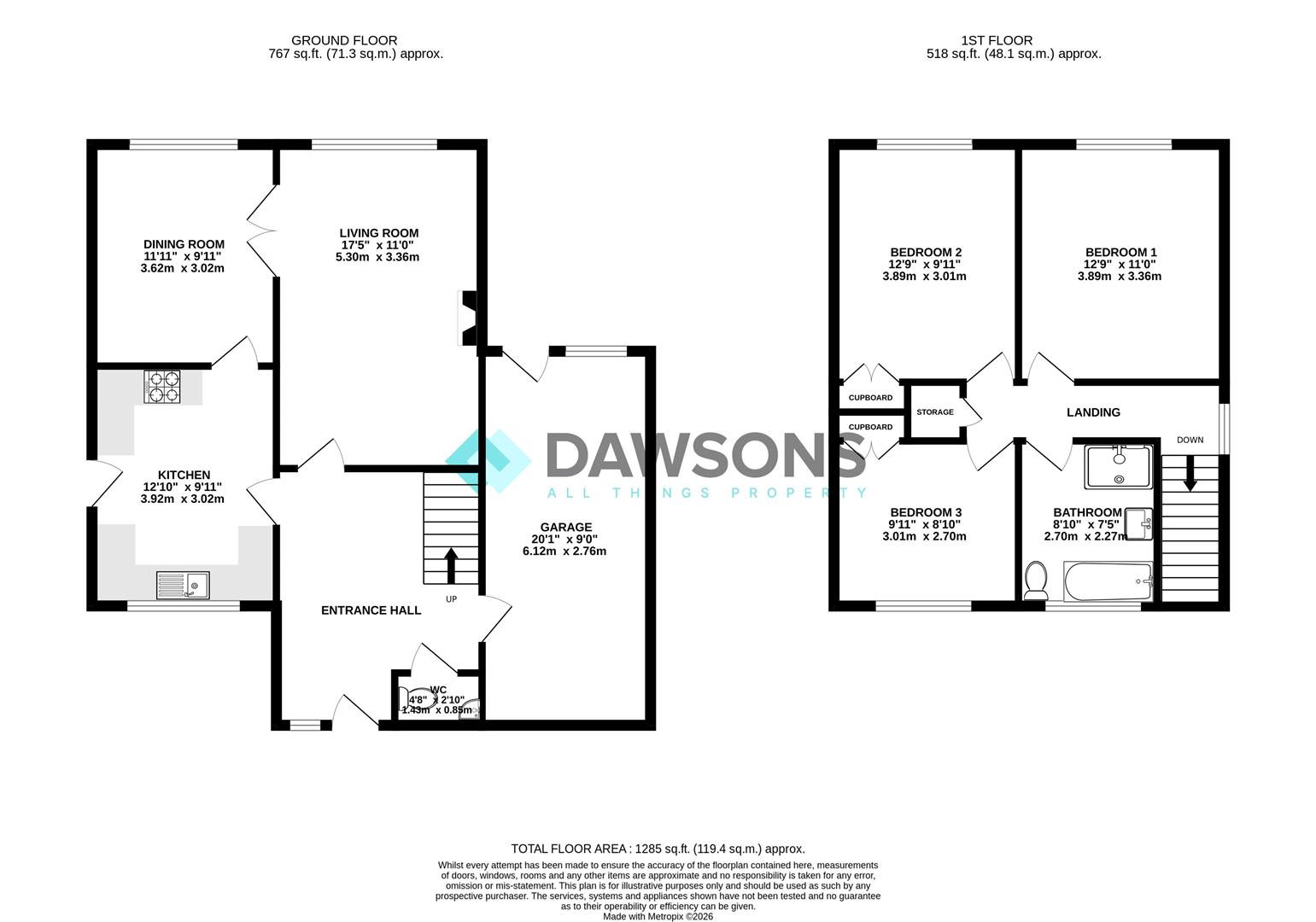 51, Parc Howard Avenue, Llanelli floorplan