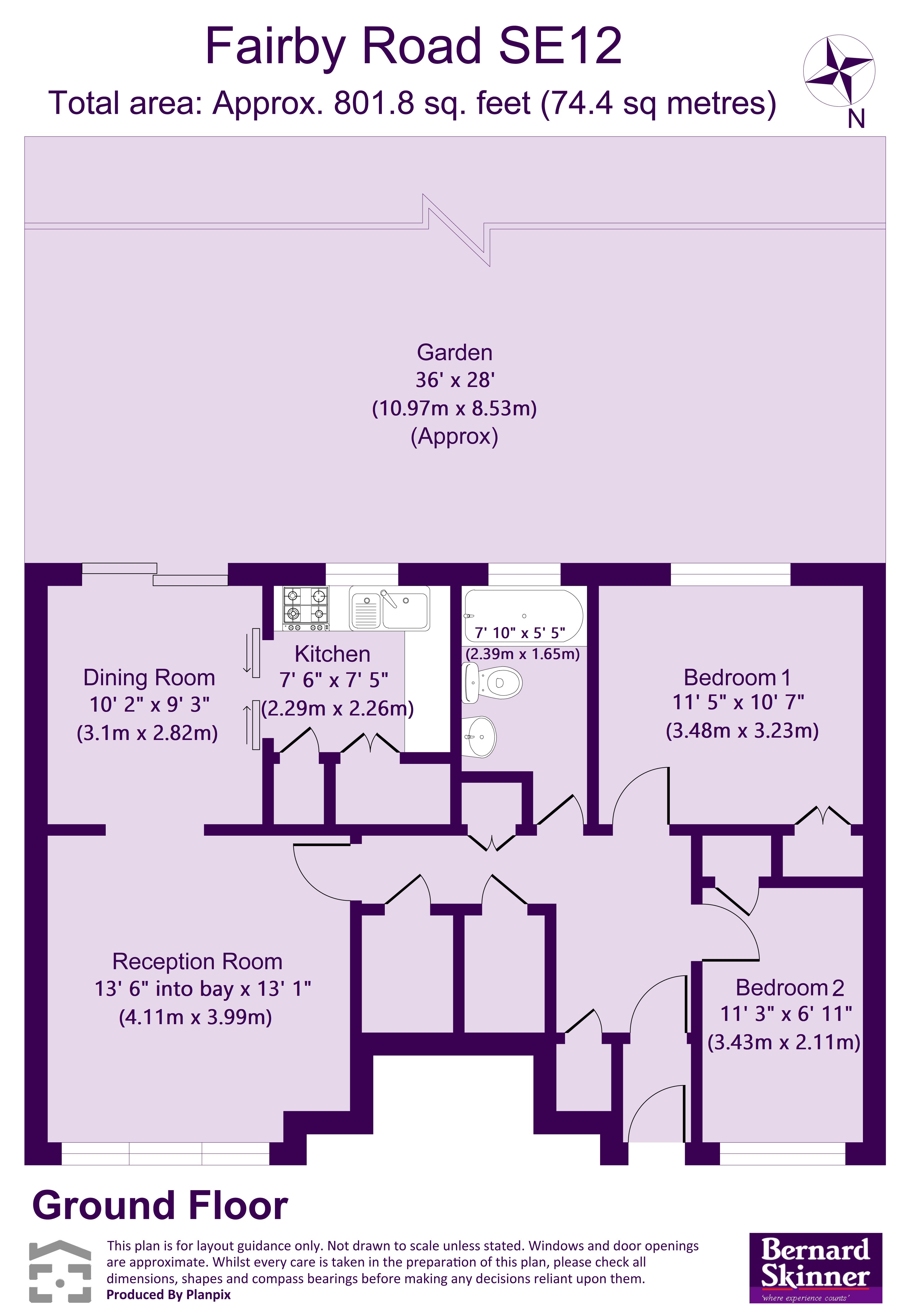 2, Fairby Road, Lee floorplan