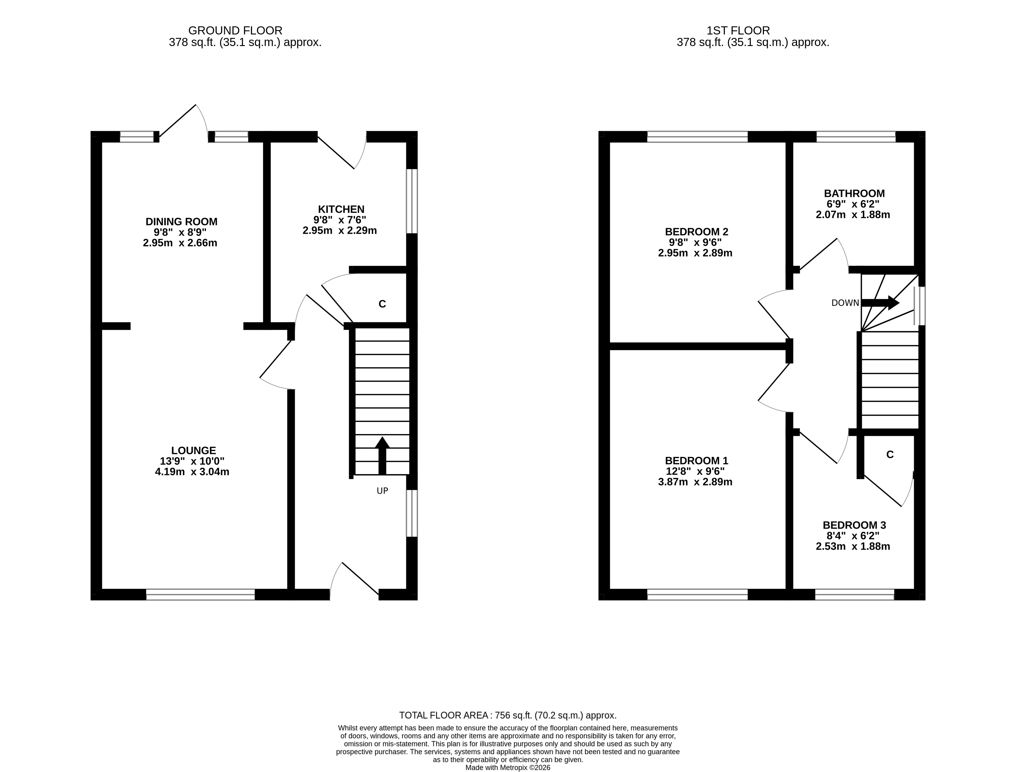 11, Kenworthy Rise, West Yorkshire floorplan