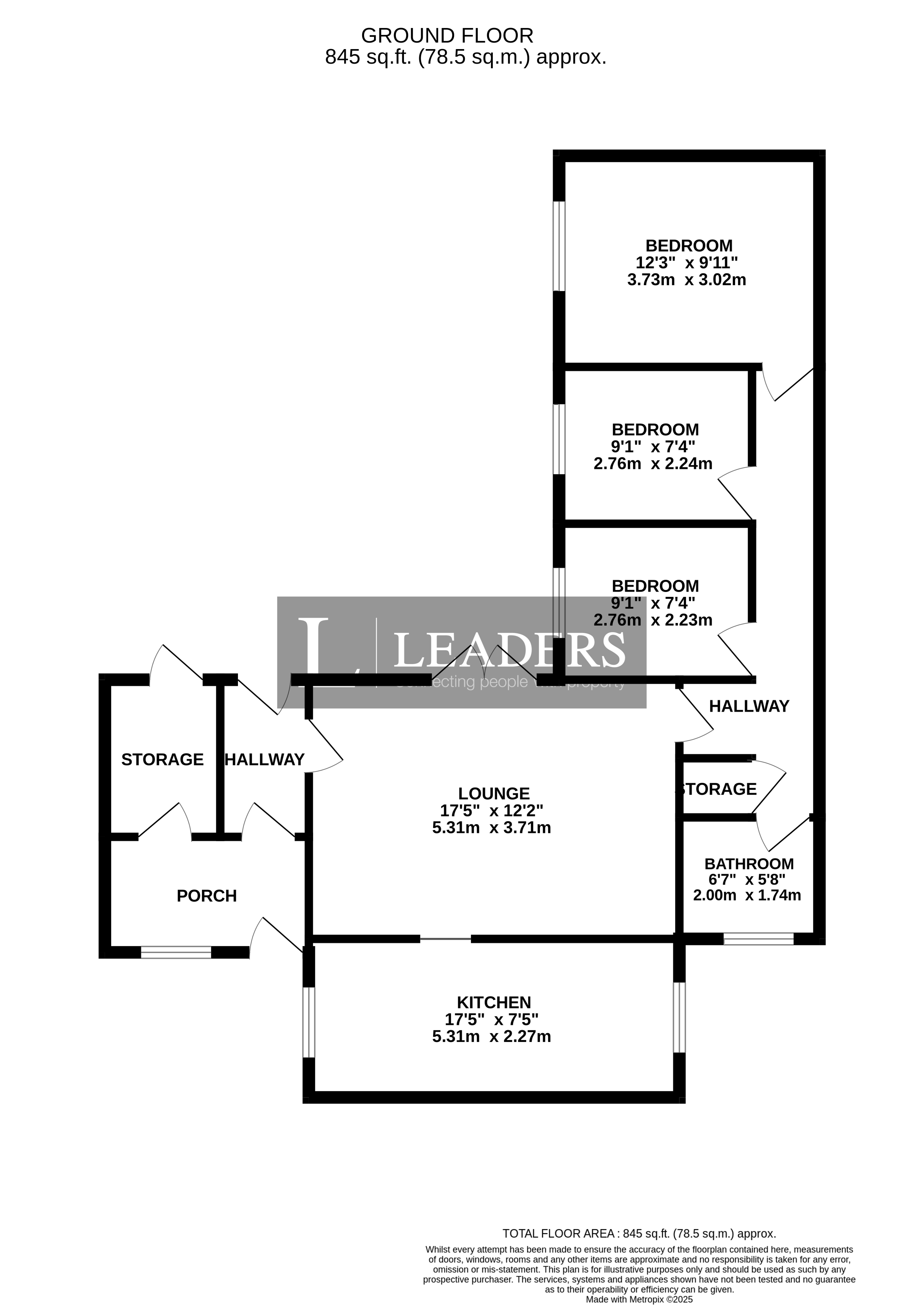 37, Glenda Crescent, Norfolk floorplan
